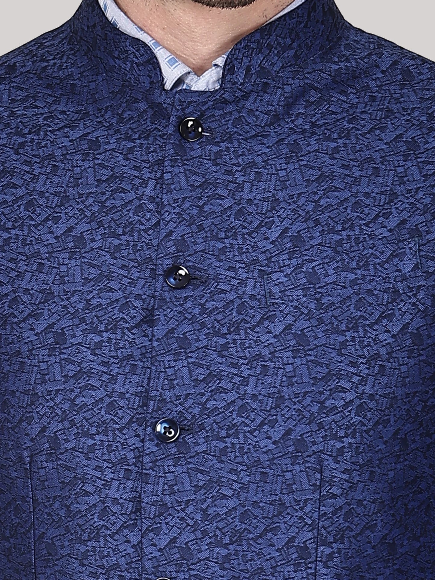 Jaquard Nehru Jacket
