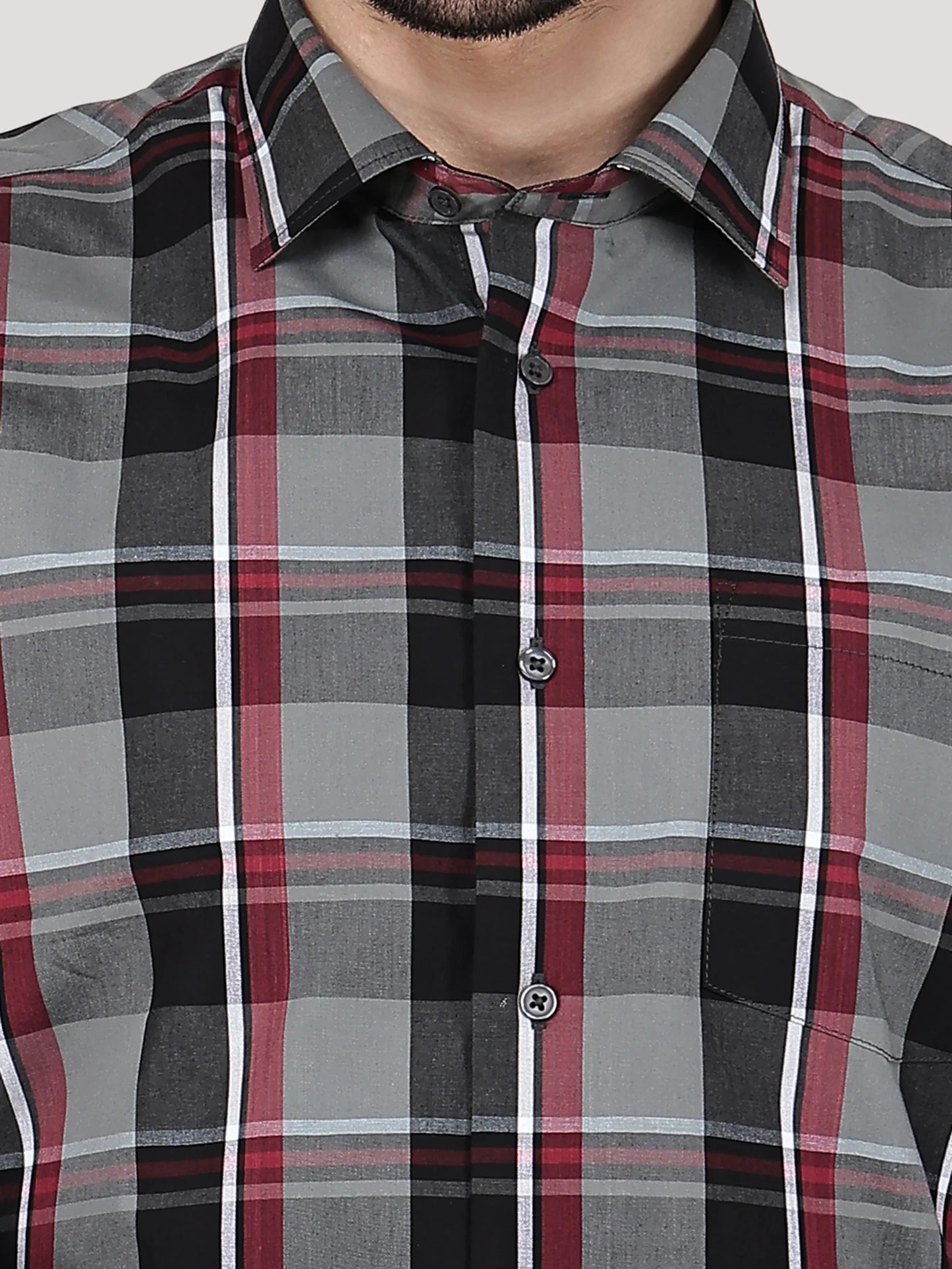 Elegant Check Shirt