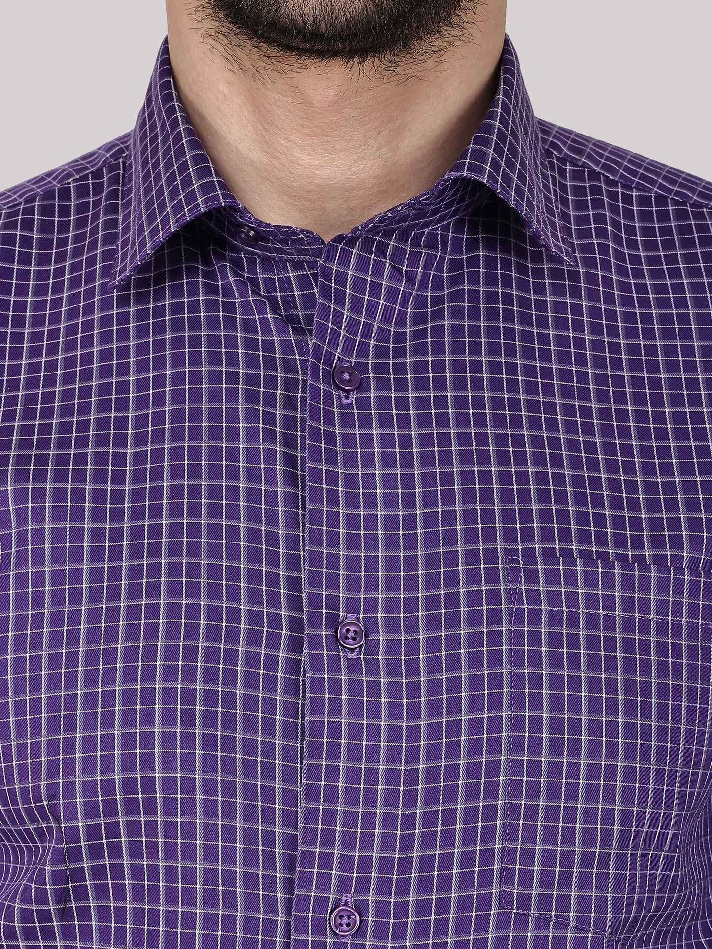 Elegant Check Shirt