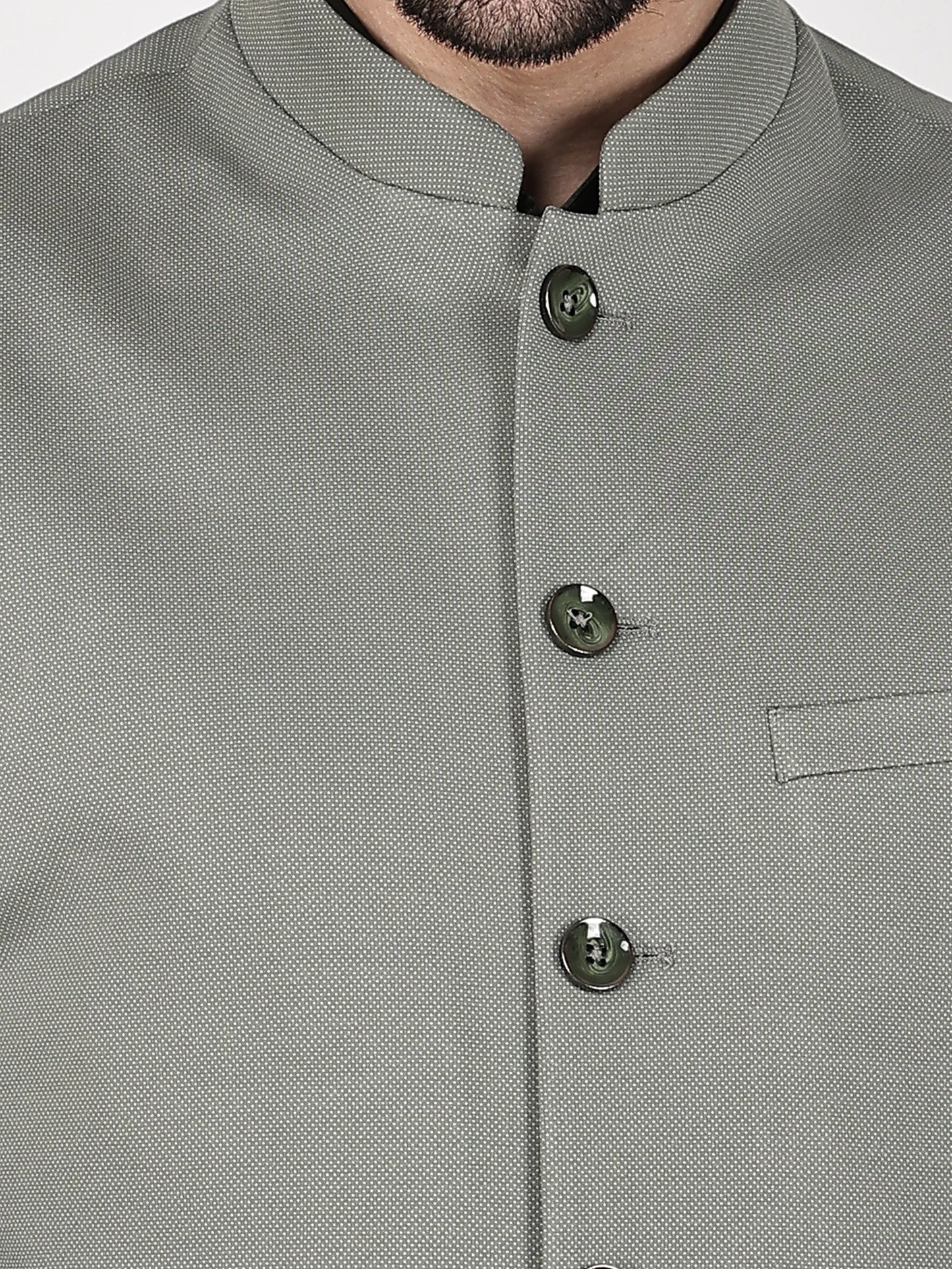 Stretchable Nehru Jacket