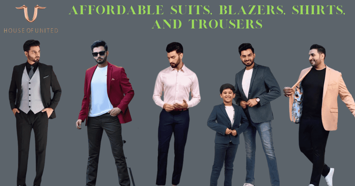 Buy Premium Suits | Blazers| Shirts and Trousers
– House of United