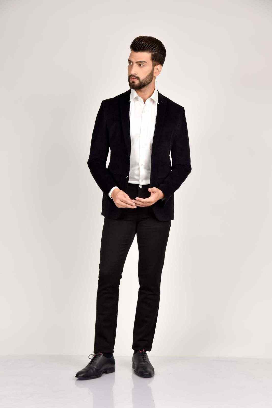 Black cord Blazer house-of-united