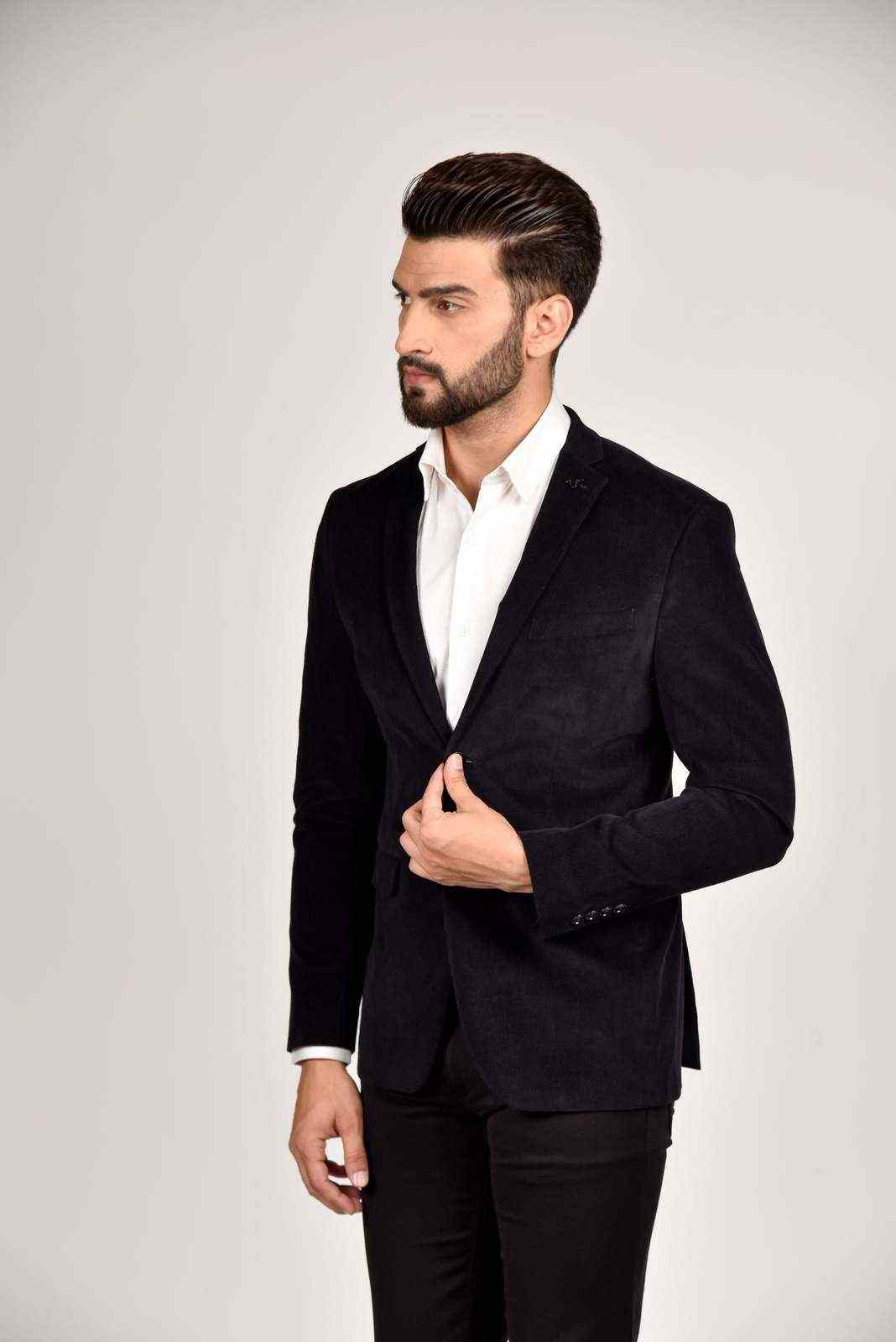 Black cord Blazer house-of-united