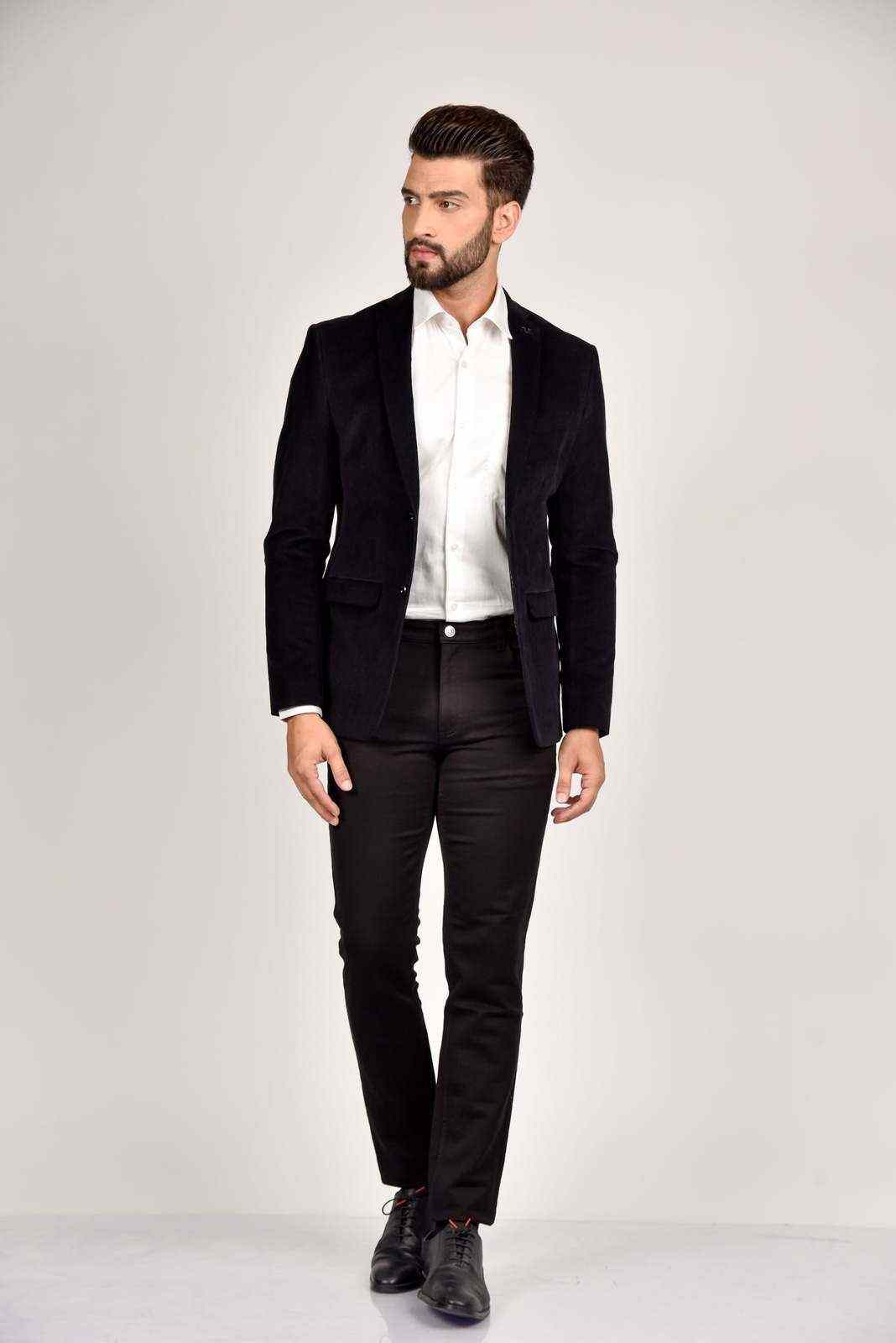 Black cord Blazer house-of-united