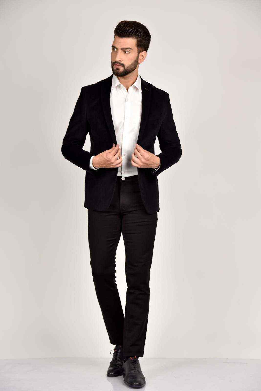 Black cord Blazer house-of-united