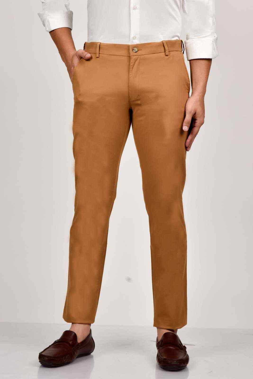 Khaki Cotton Trouser house-of-united