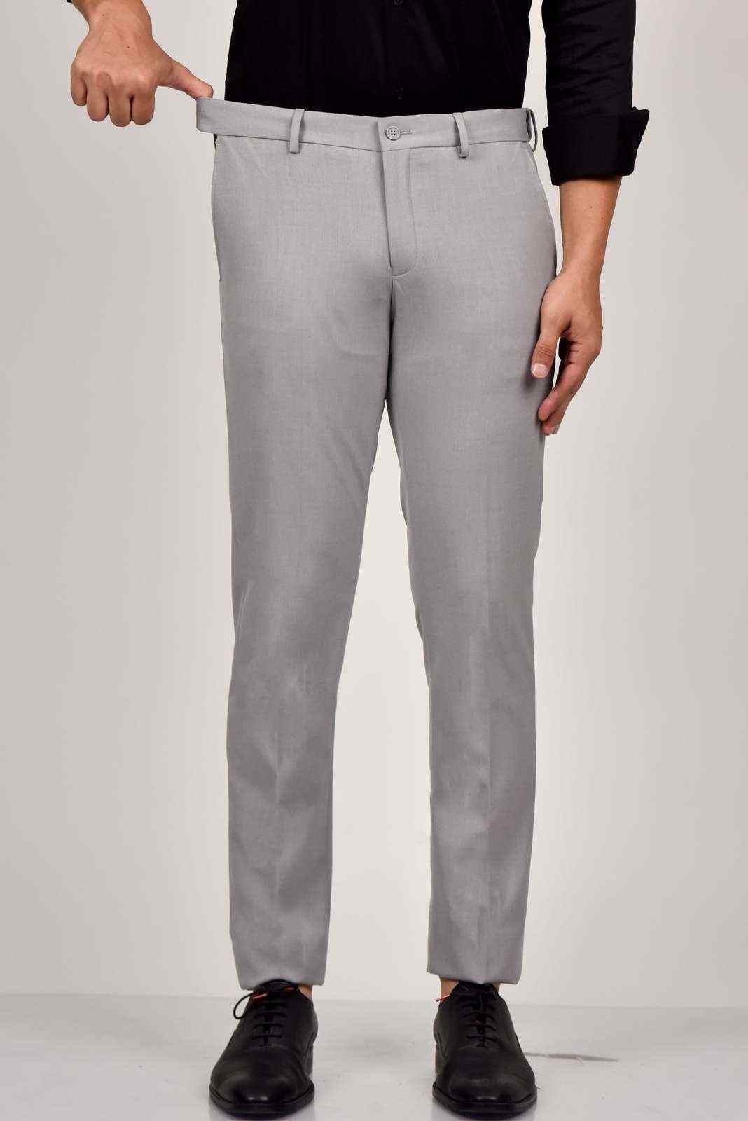 Light Grey Formal Trouser house-of-united