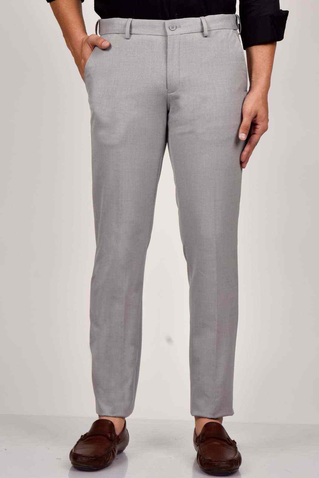 Light Grey Formal Trouser house-of-united