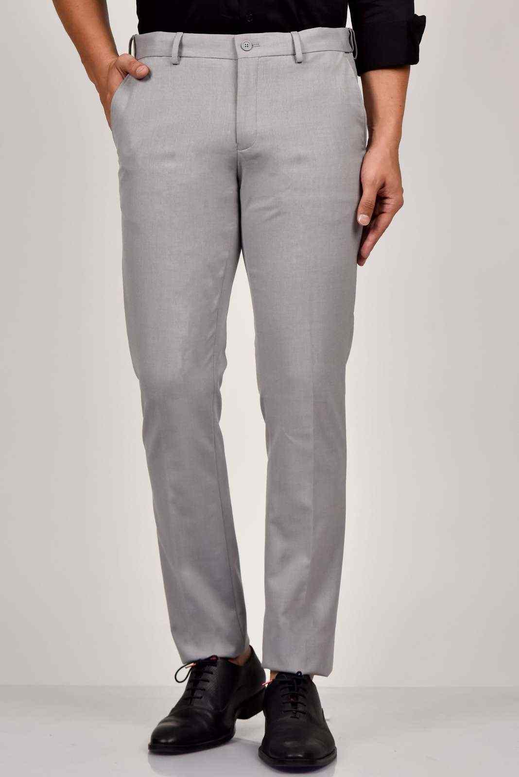 Light Grey Formal Trouser house-of-united