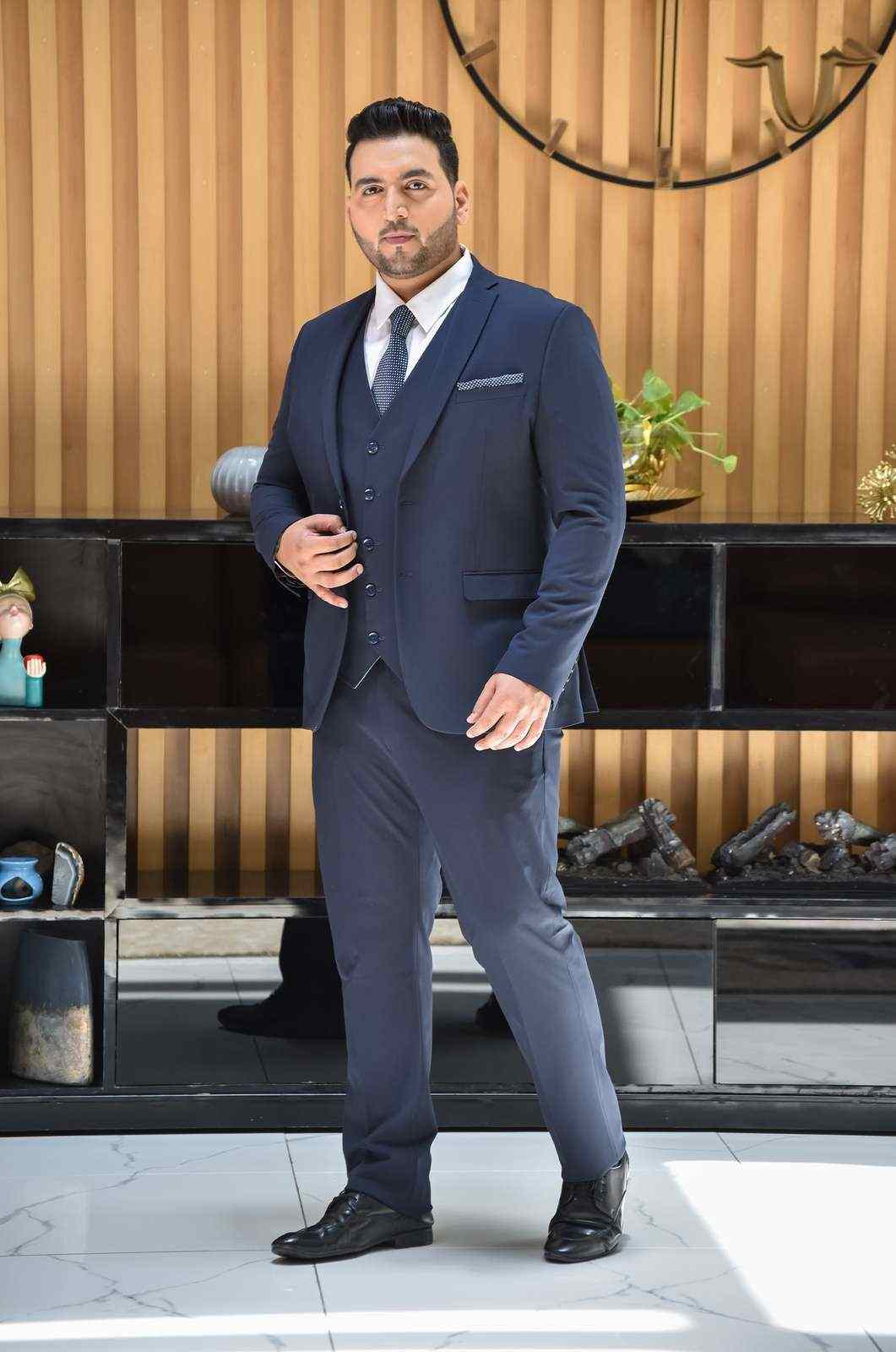 Navy 3 Pc Formal Suit House of United Navy 3 Pc Formal Suit House of United