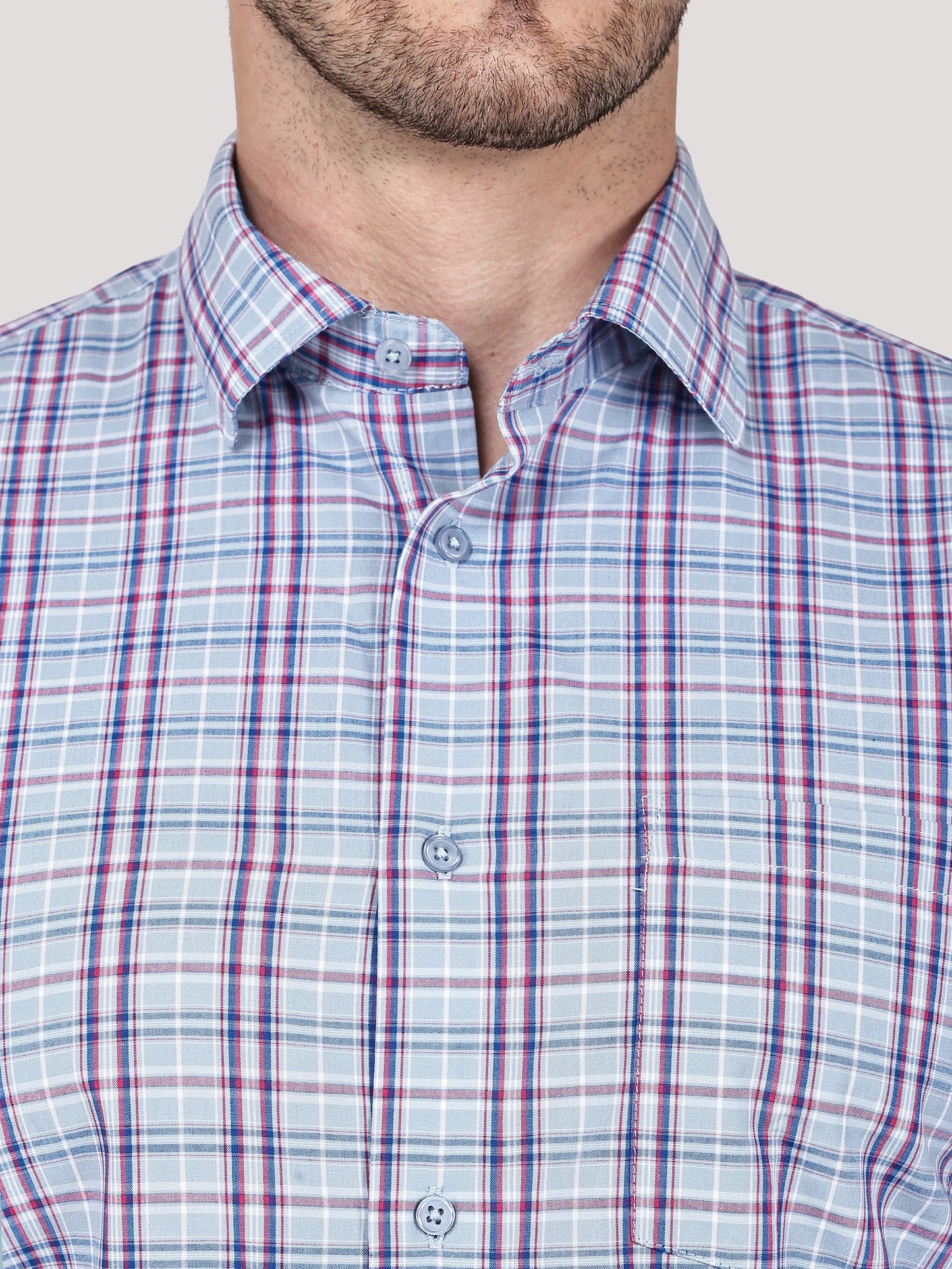 Elegant Check Shirt