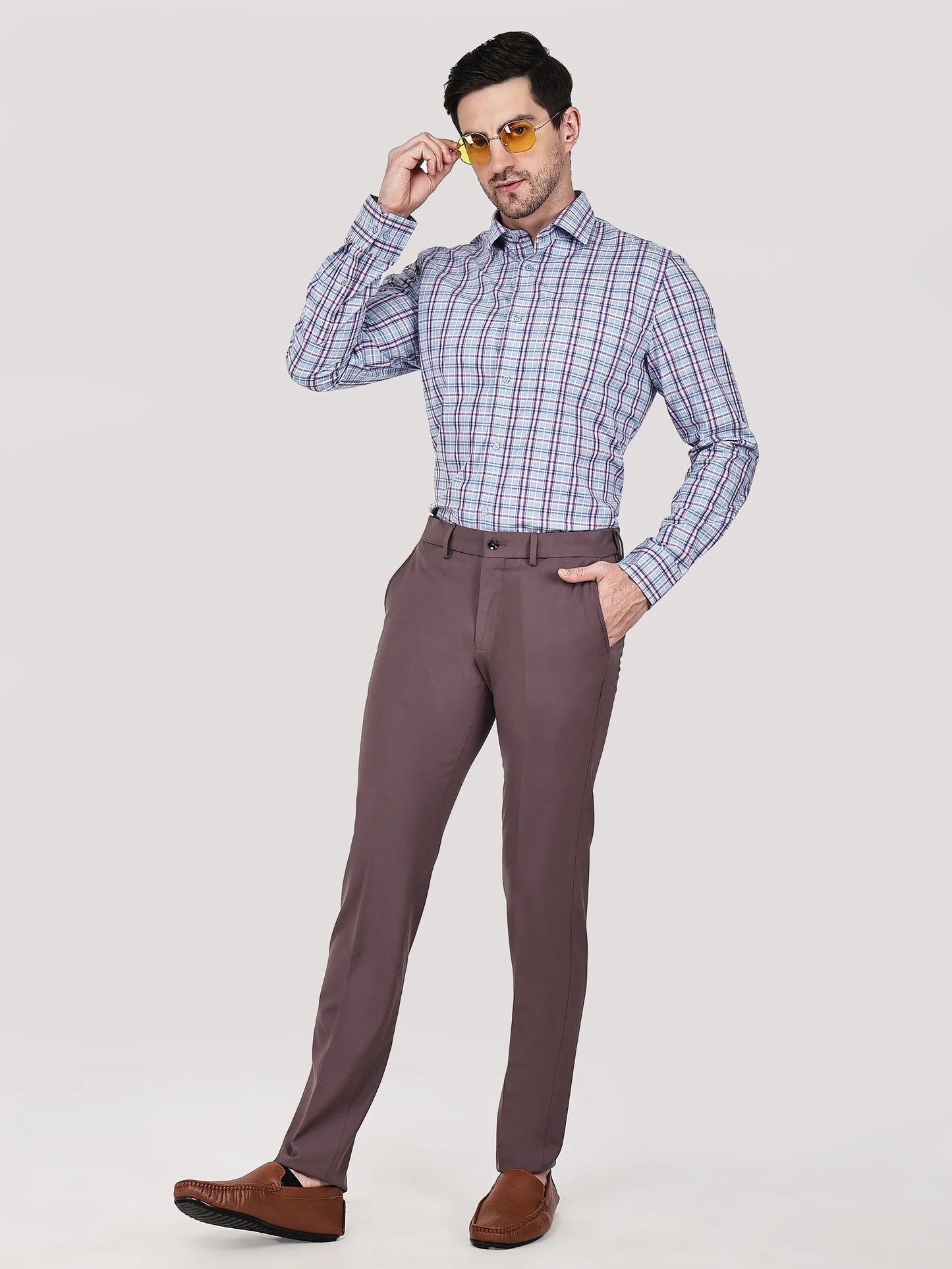 Elegant Check Shirt