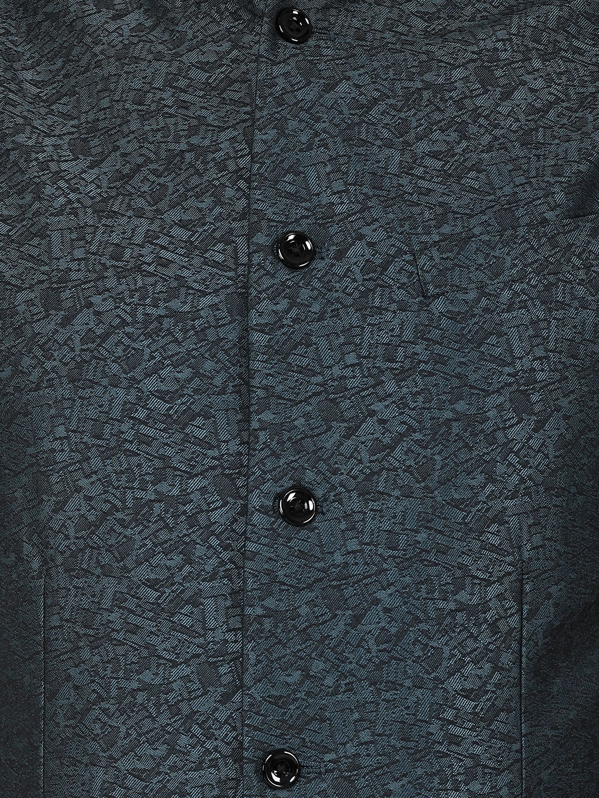 Jaquard Nehru Jacket