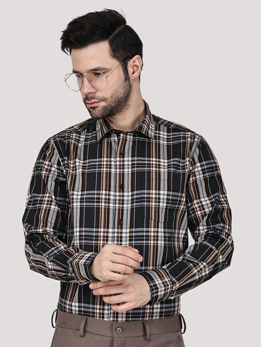 Elegant Check Shirt