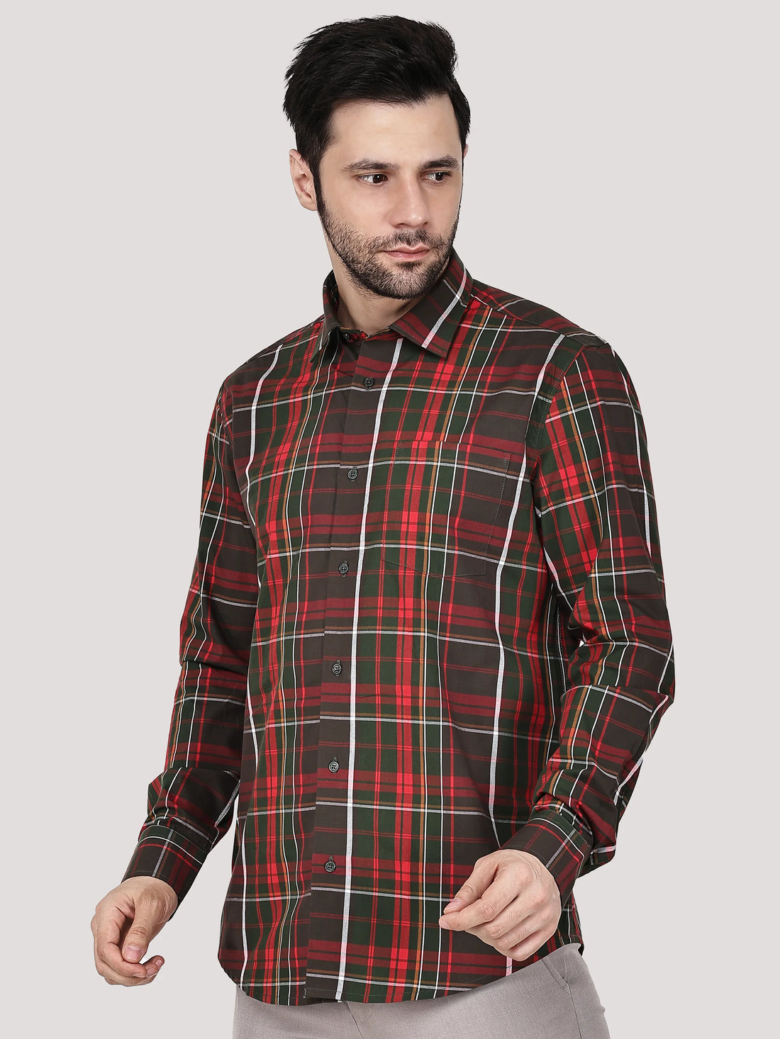 Elegant Check Shirt