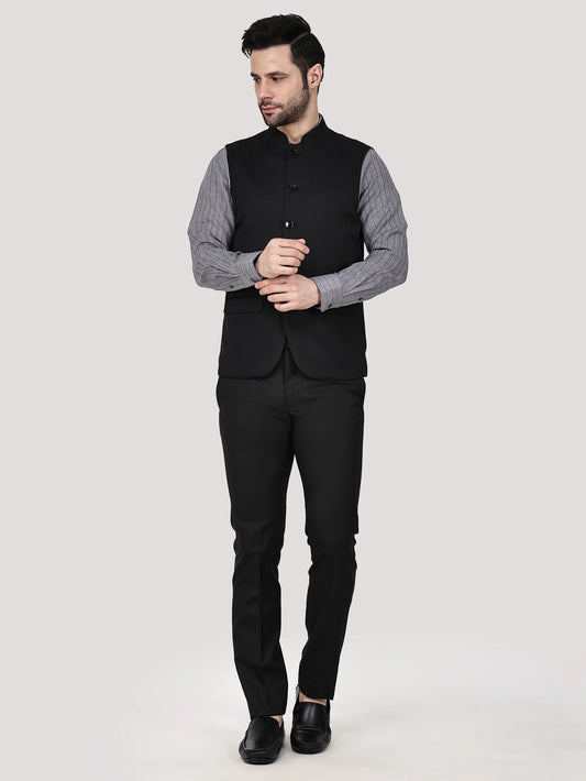 Stretchable Nehru Jacket