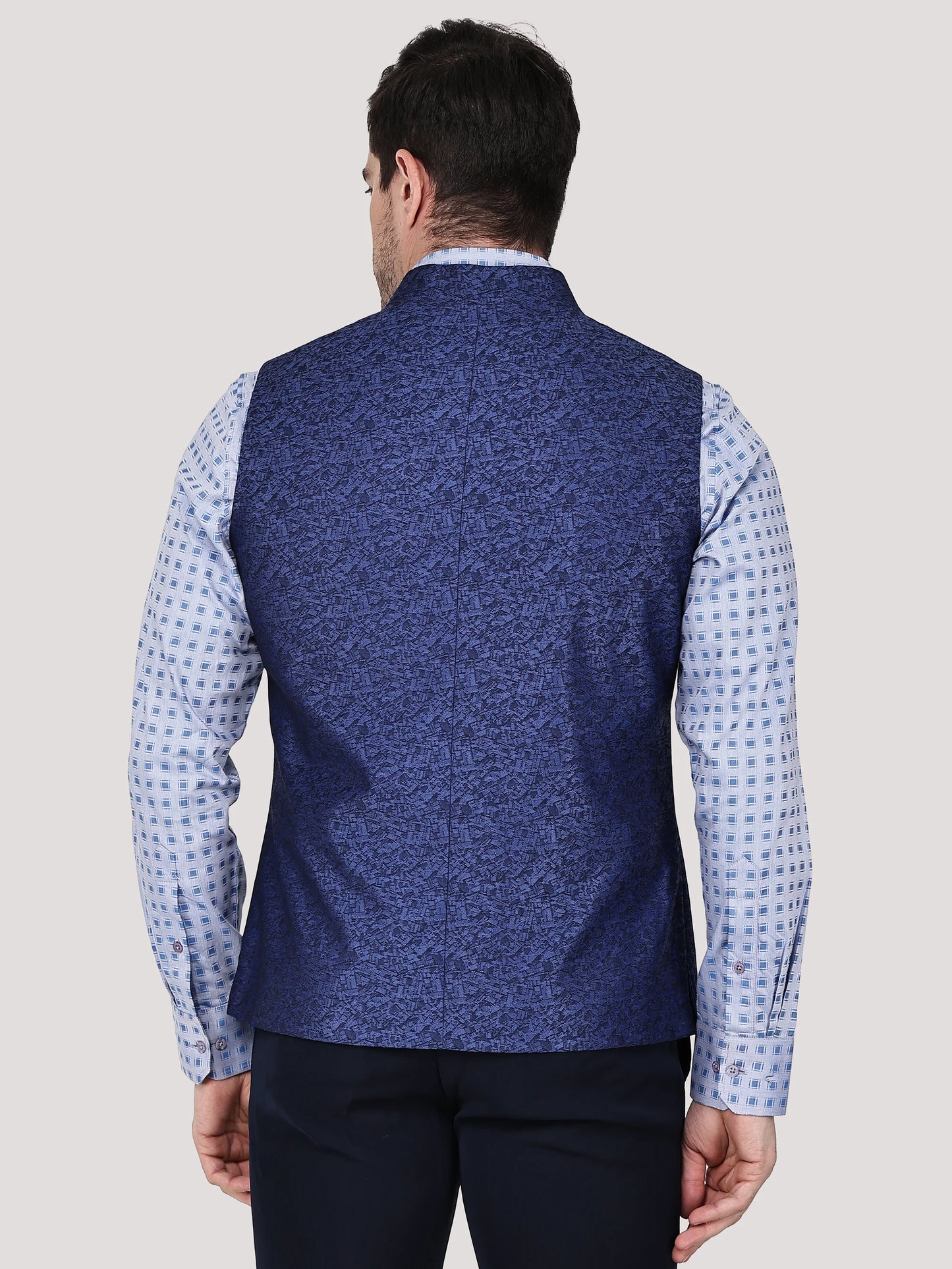 Jaquard Nehru Jacket