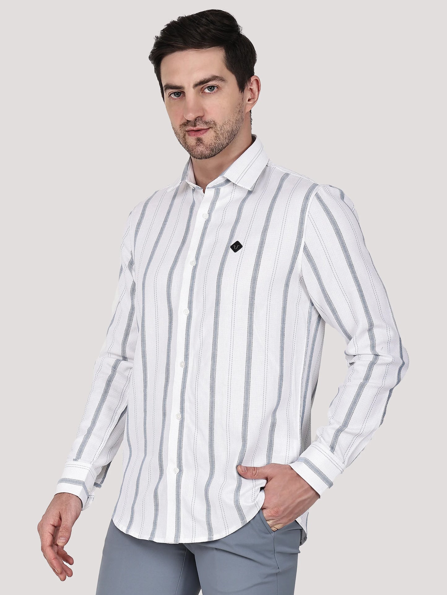 Elegant Strip Shirt