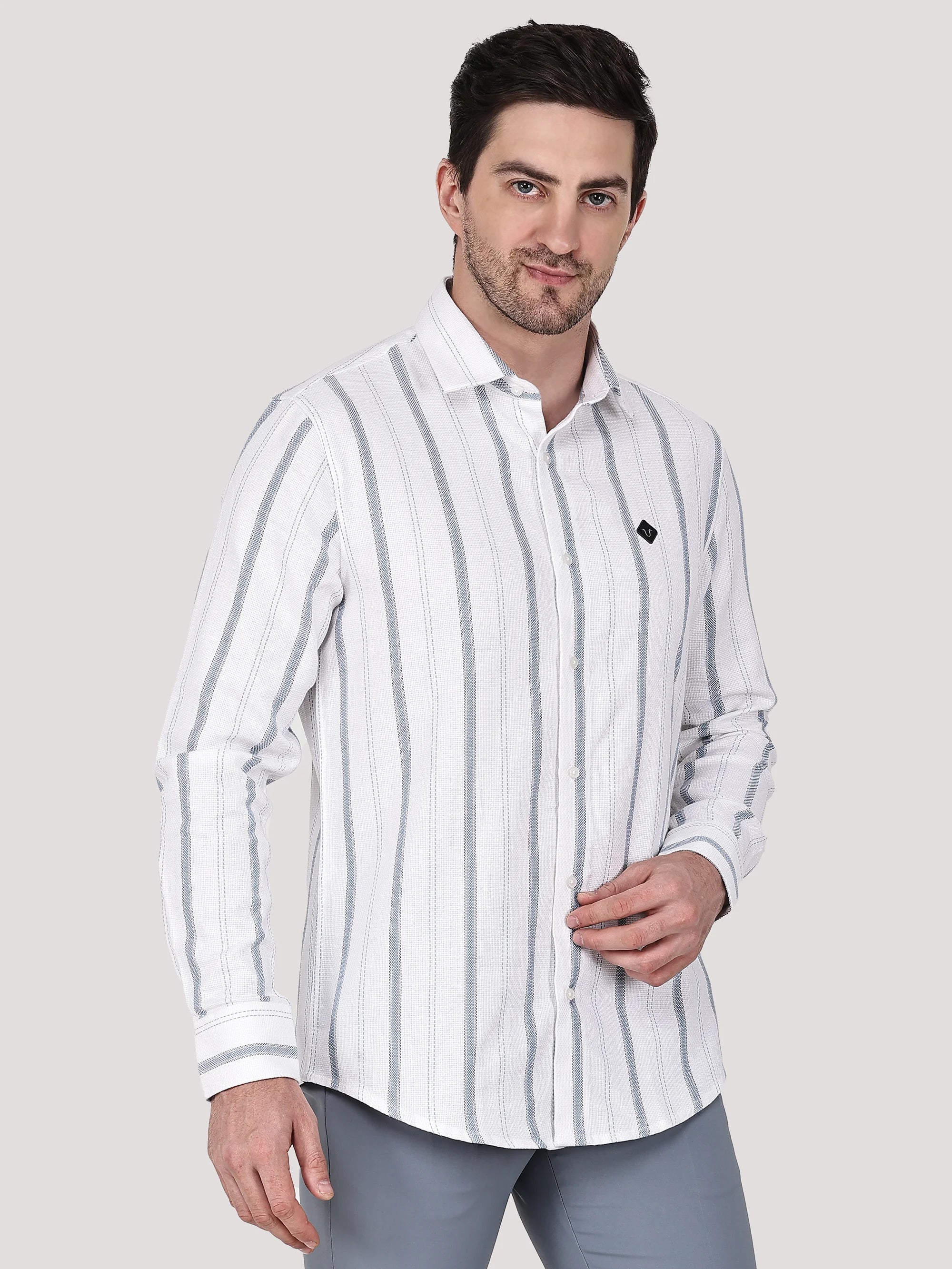 Elegant Strip Shirt