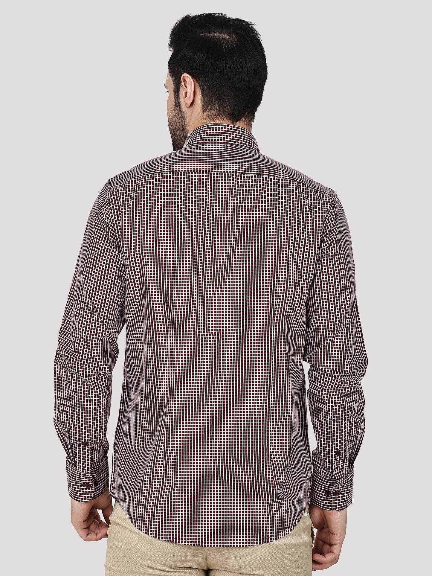 Elegant Check Shirt