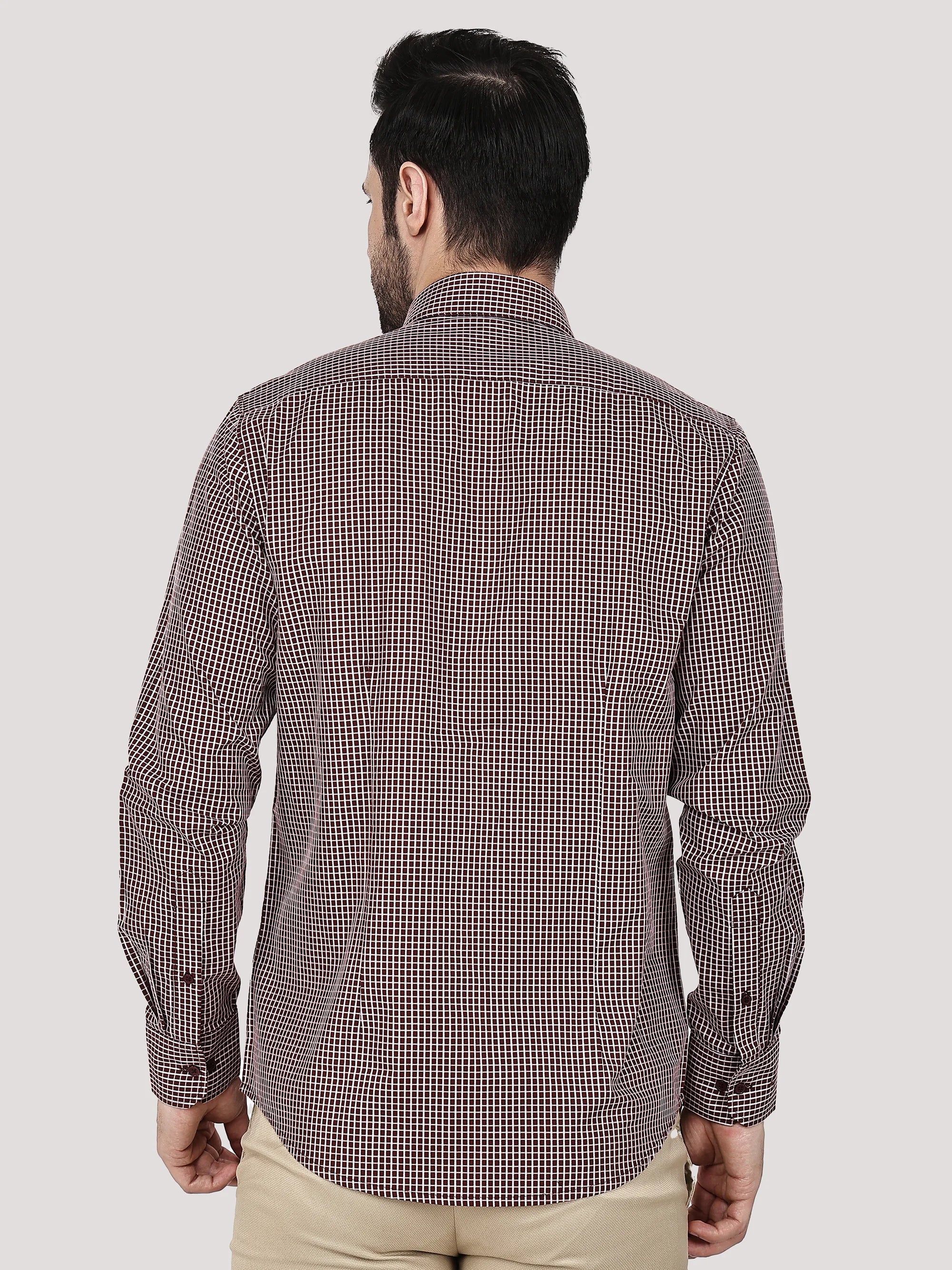 Elegant Check Shirt