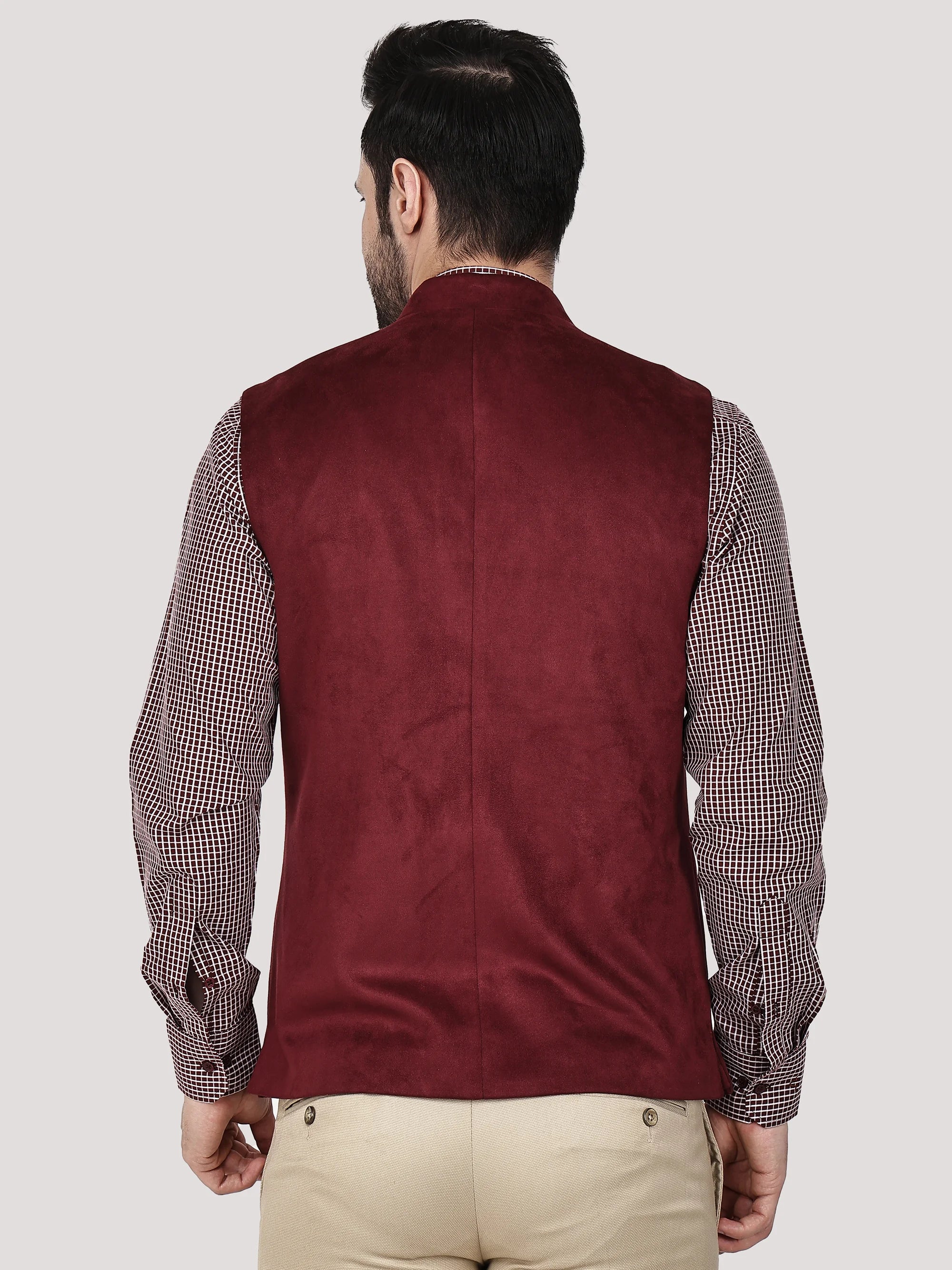 Jaquard Nehru Jacket