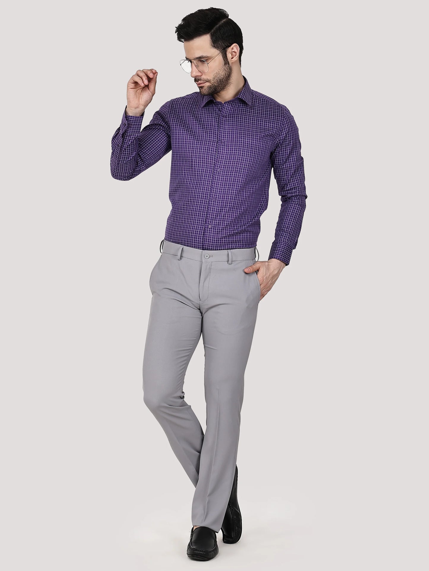 Elegant Check Shirt