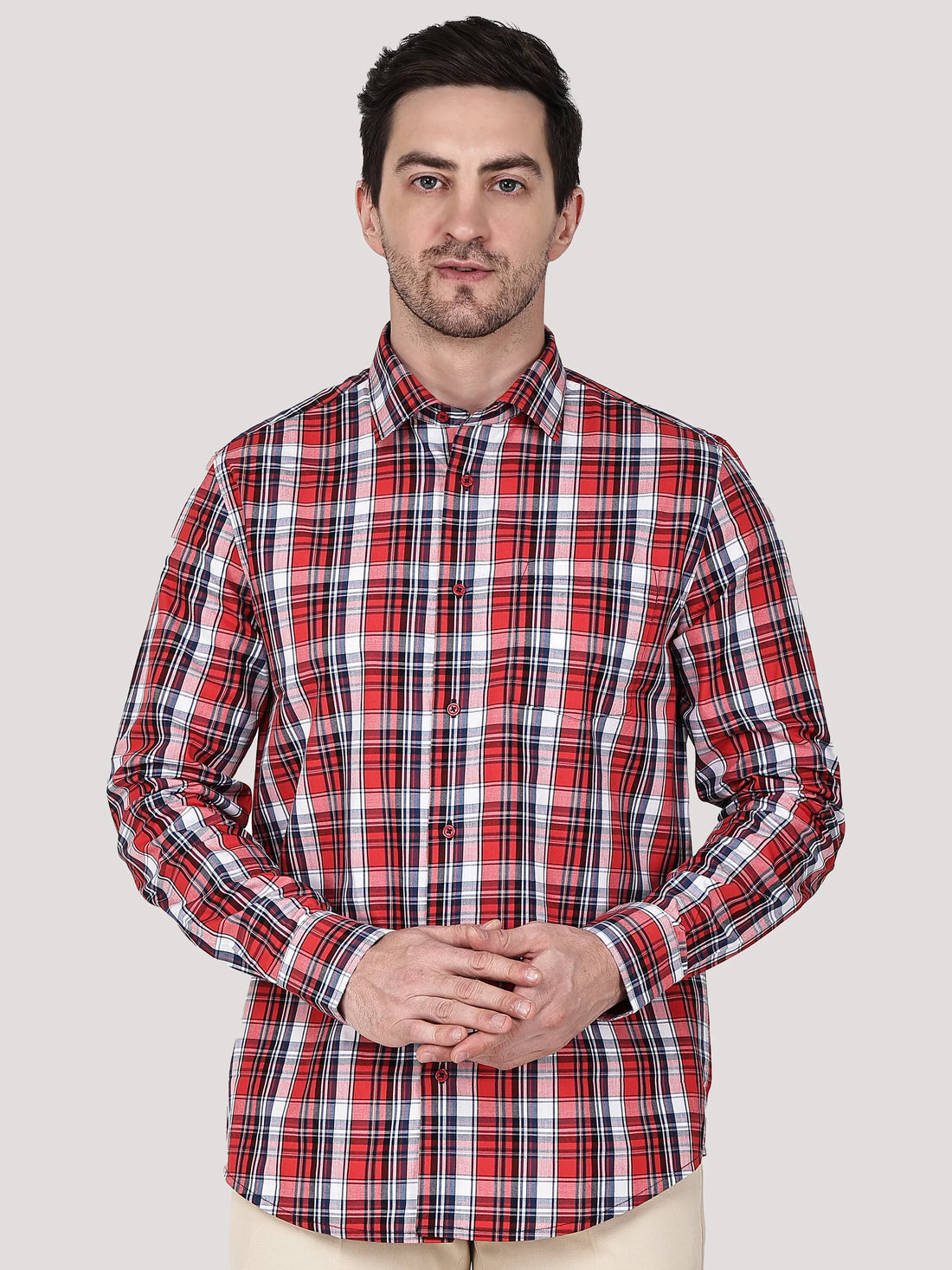 Elegant Check Shirt