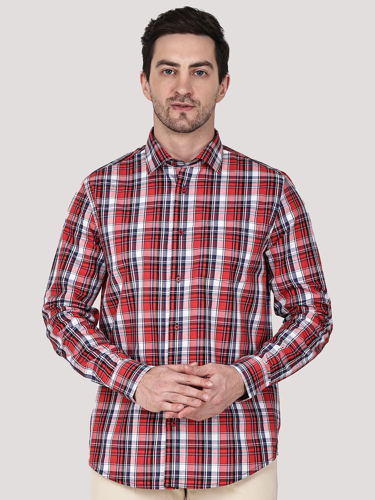 Elegant Check Shirt
