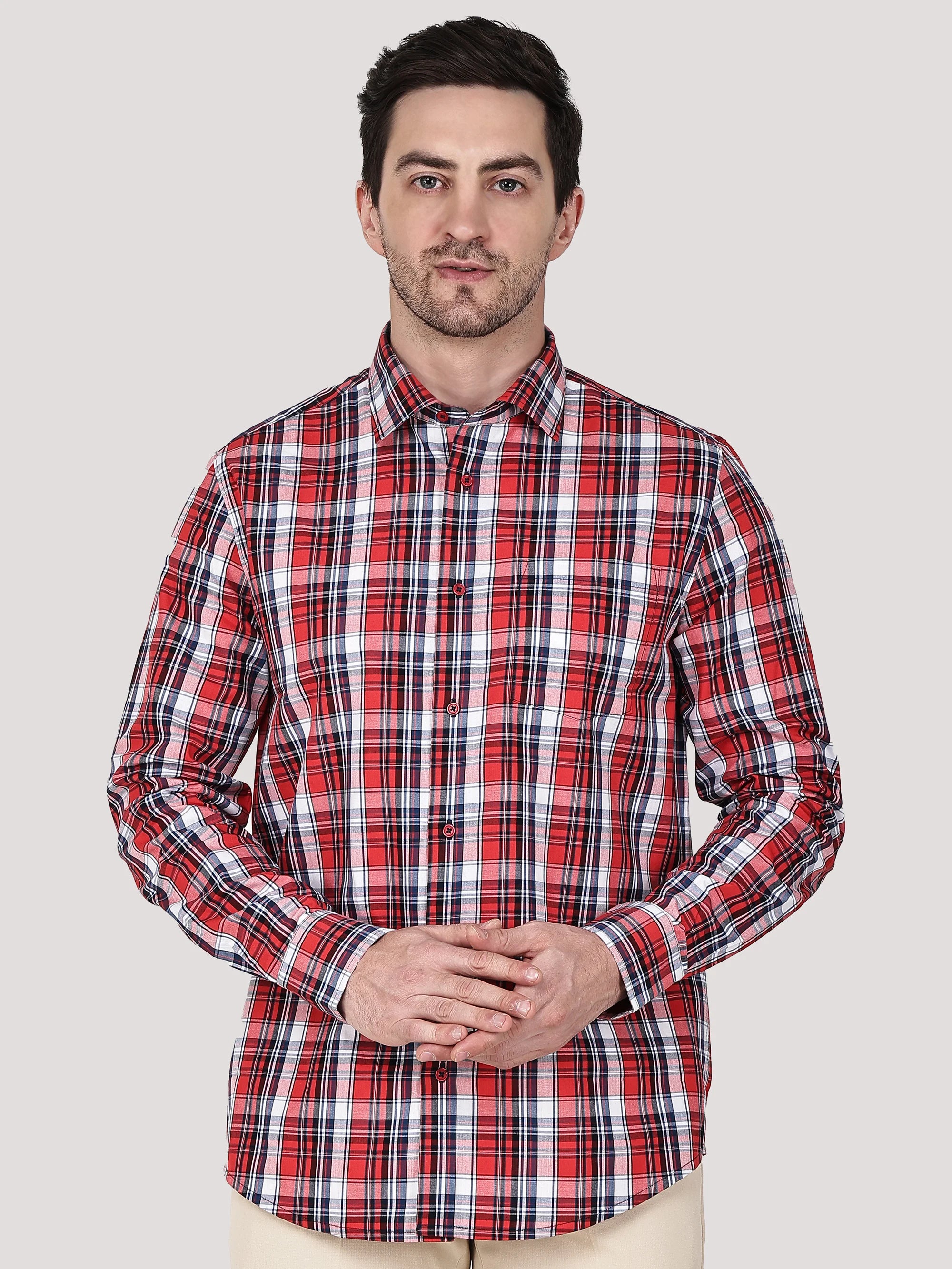 Elegant Check Shirt