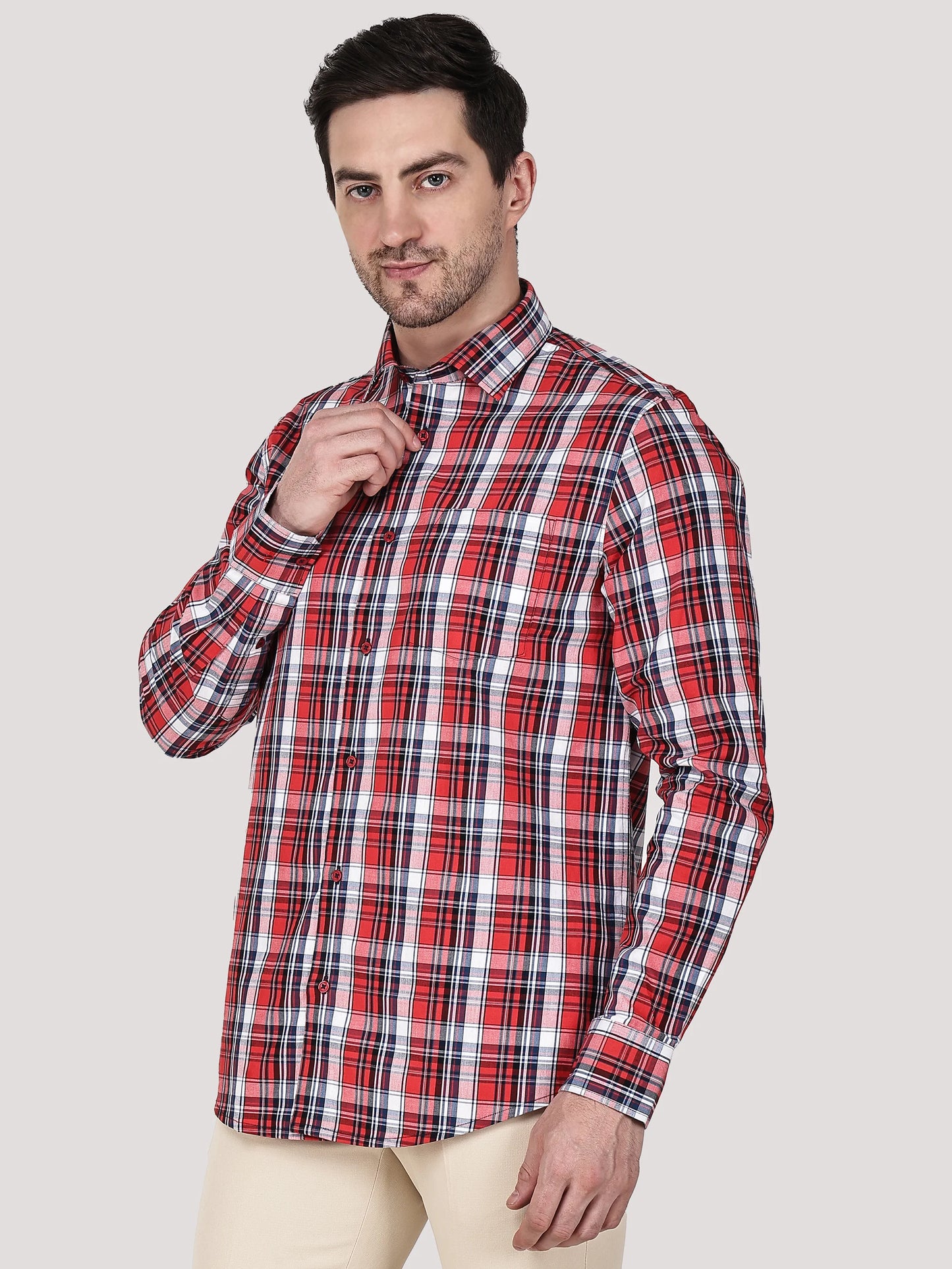 Elegant Check Shirt