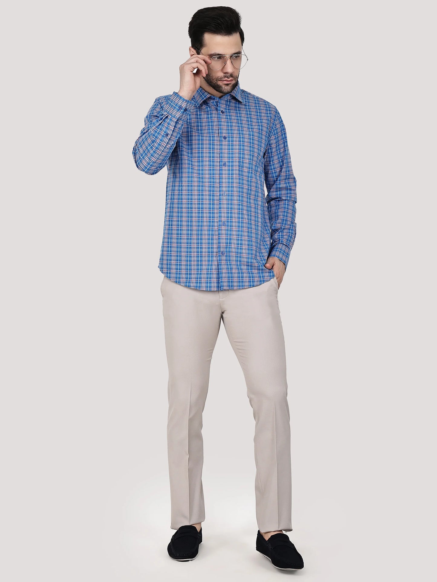 Elegant Check Shirt
