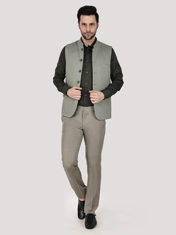 Stretchable Nehru Jacket