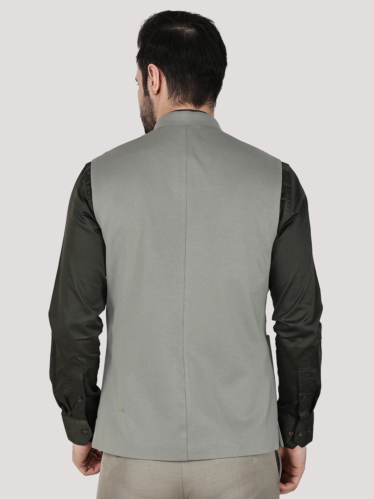 Stretchable Nehru Jacket
