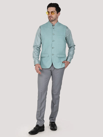 Stretchable Nehru Jacket