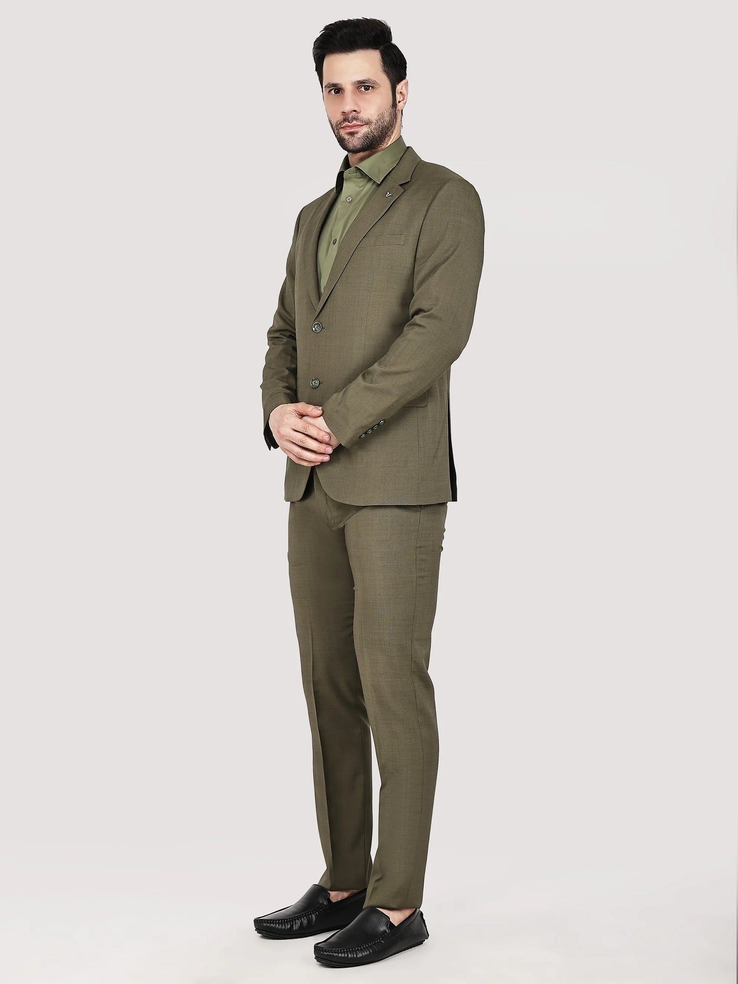 Wrinkle Free 2 Pc Suit
