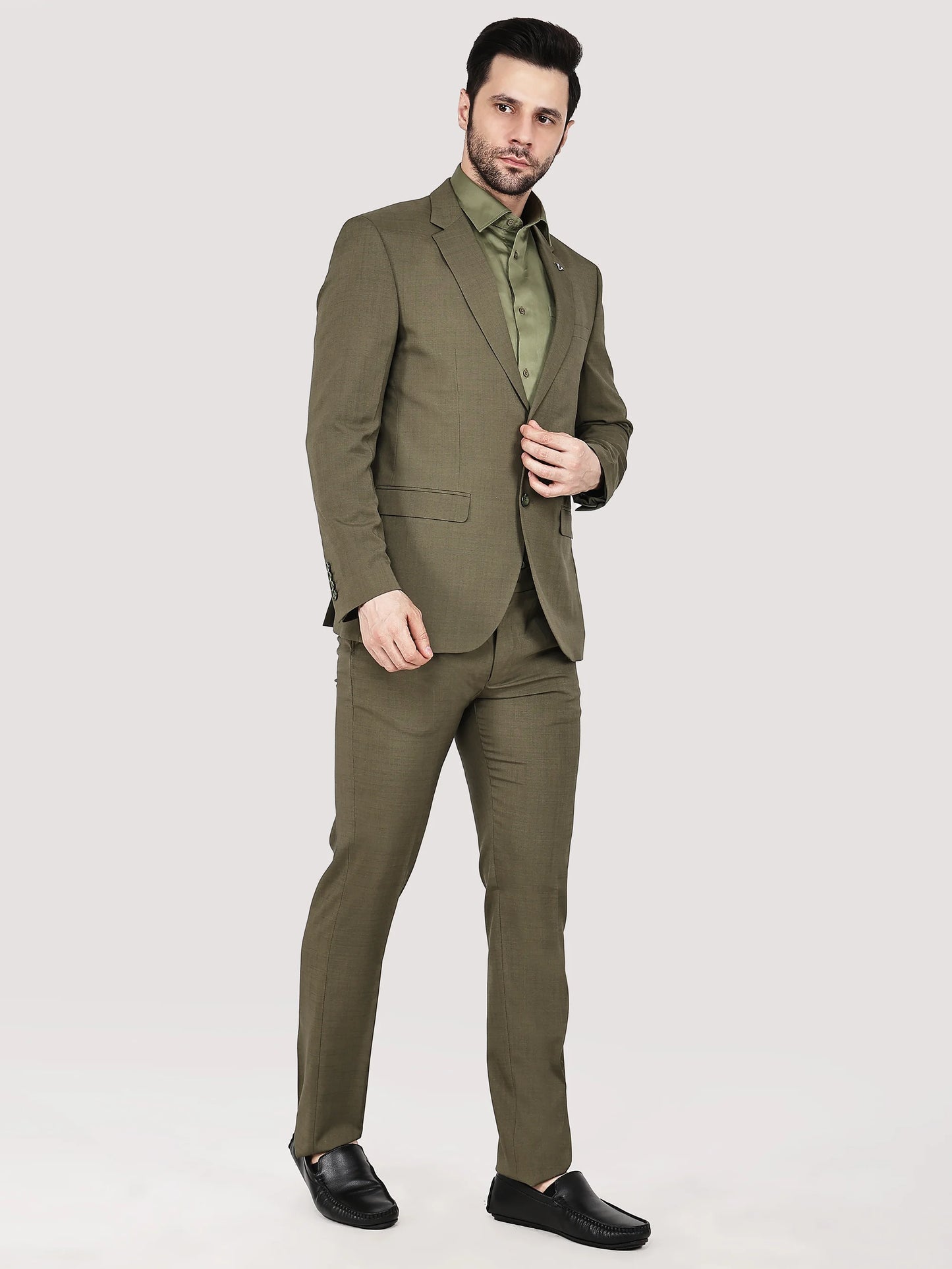 Wrinkle Free 2 Pc Suit