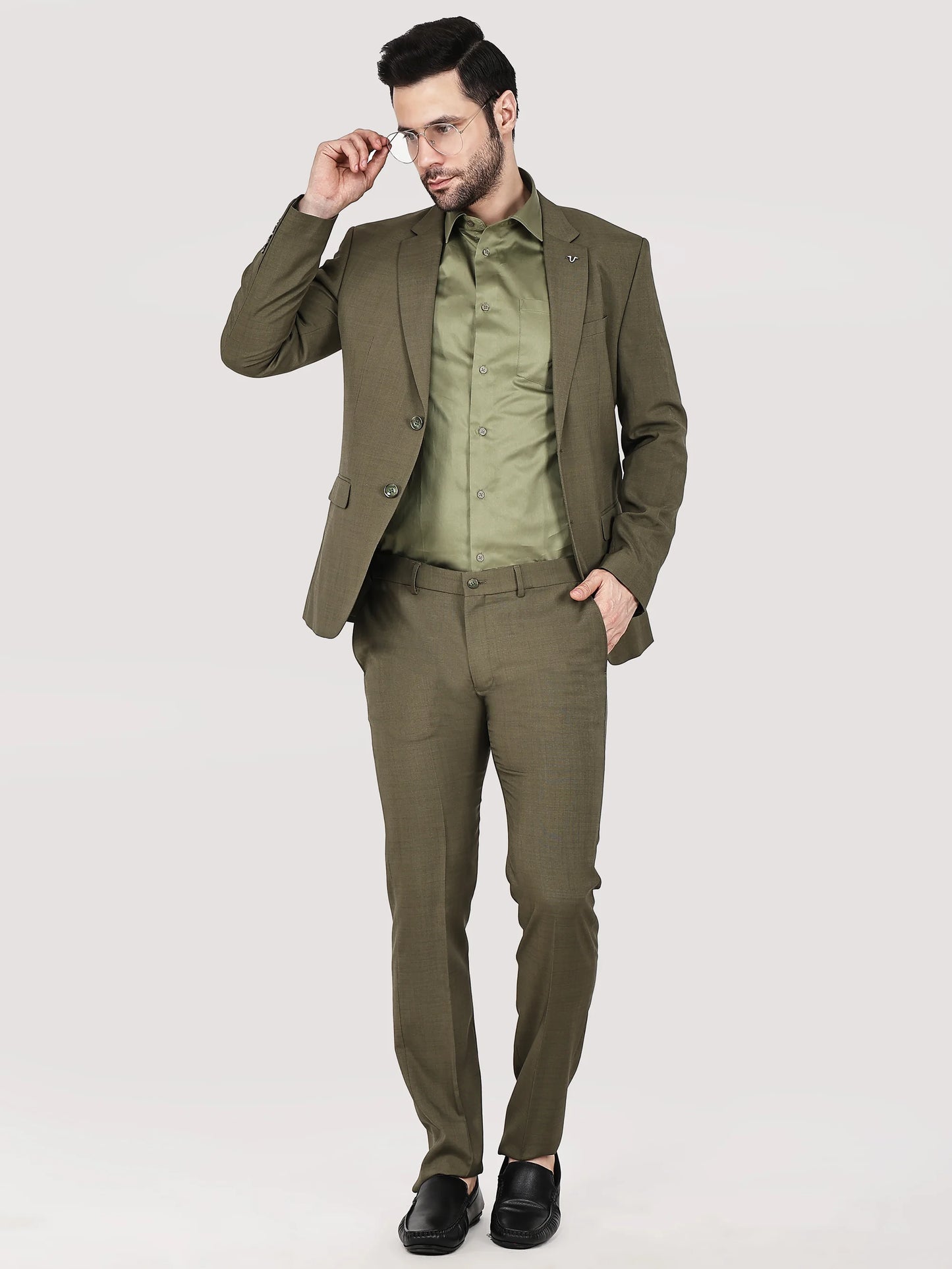 Wrinkle Free 2 Pc Suit