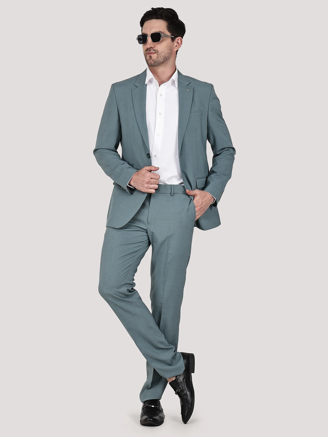 Wrinkle Free 2 Pc Suit