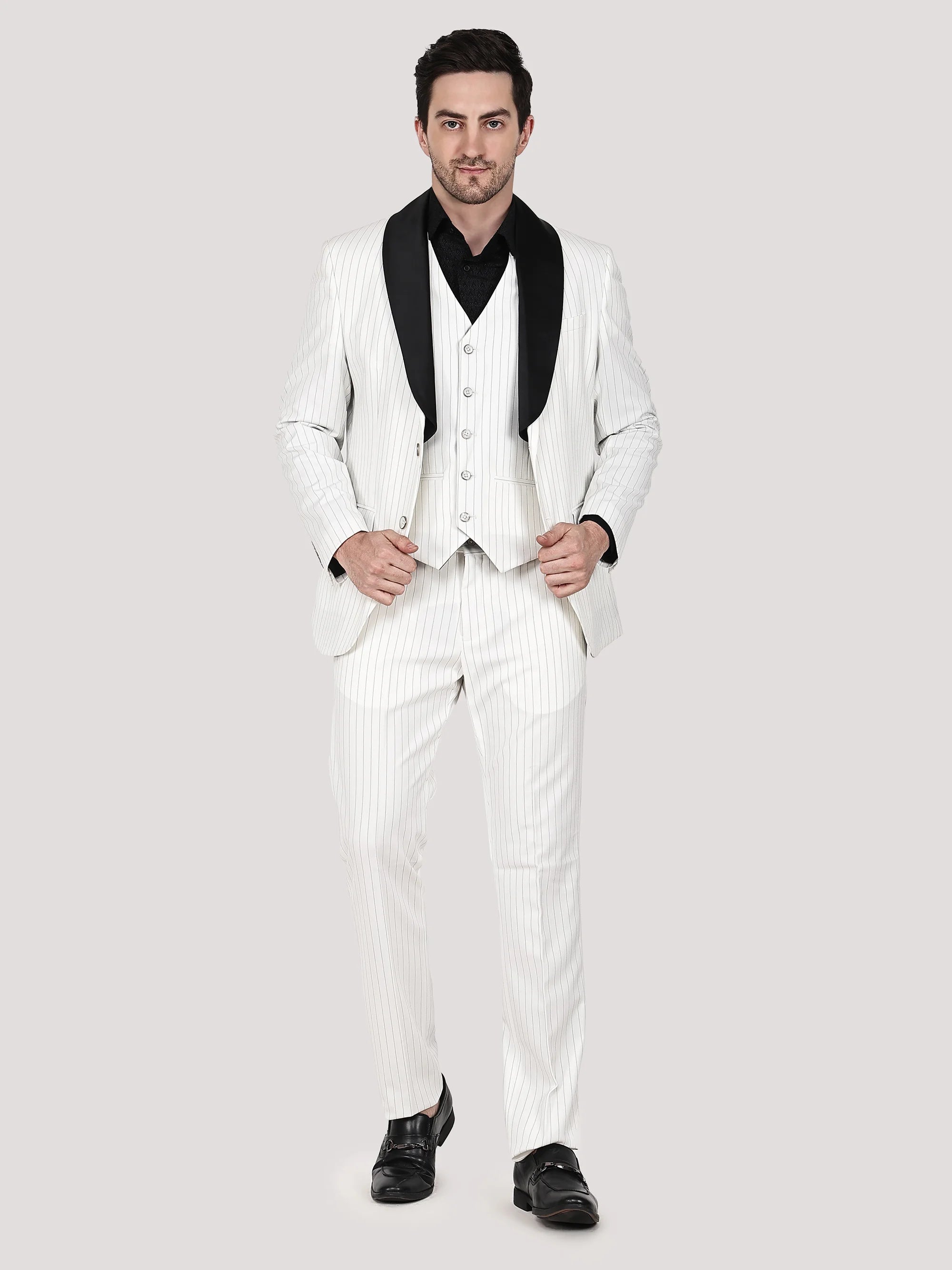 Strip Preimium 3 Pc Suit