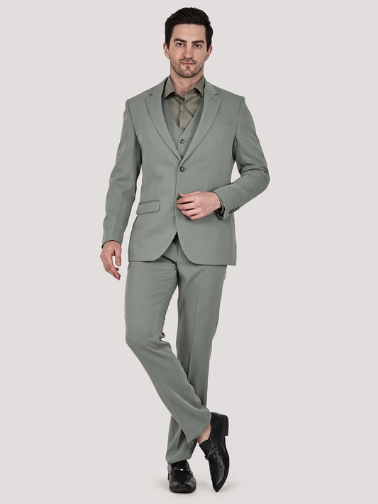 Wrinkle Free 3 Pc Suit