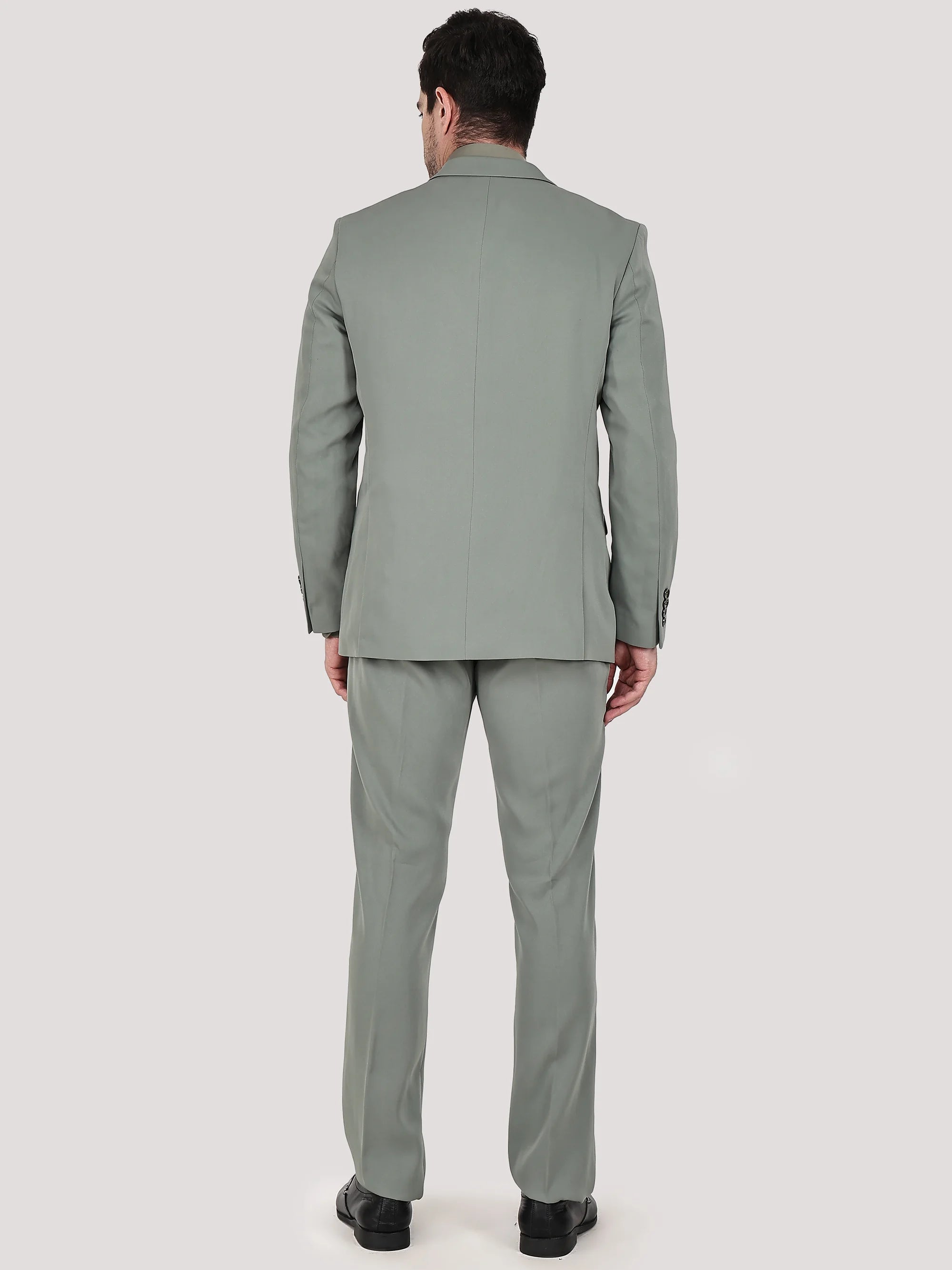 Contrast Waistcoat 3 Pcs Suit