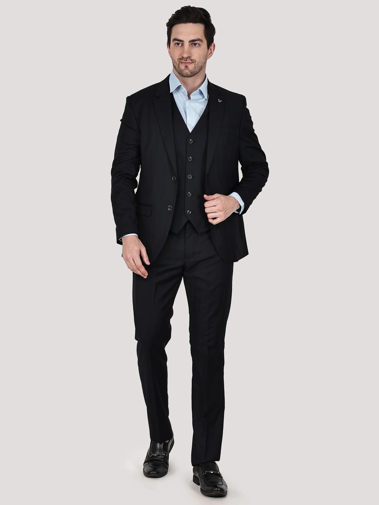 3pc Premium Check Suit