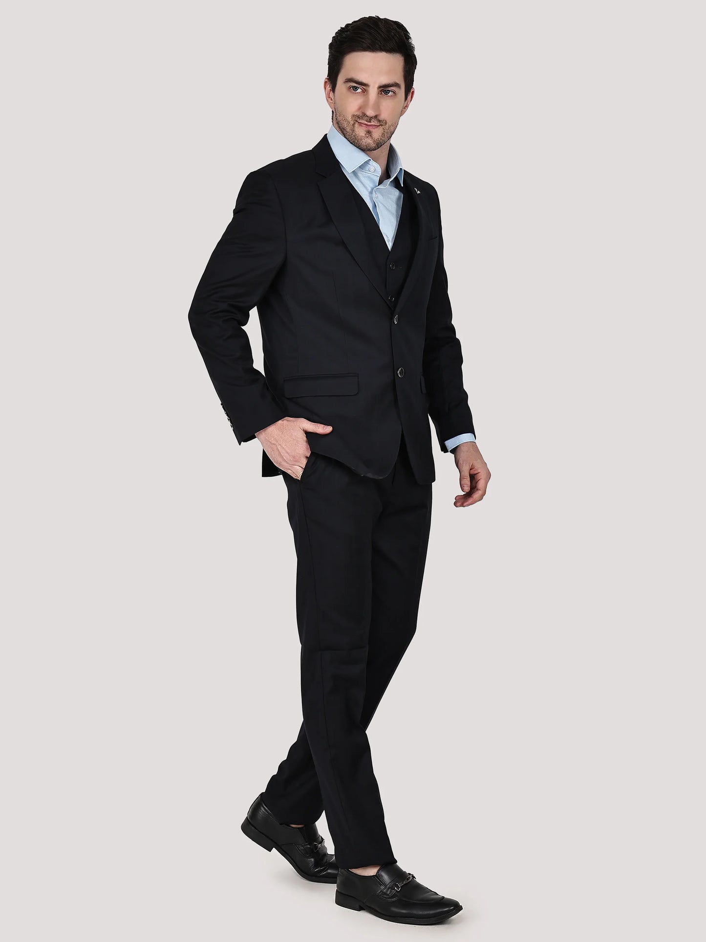 3pc Premium Check Suit