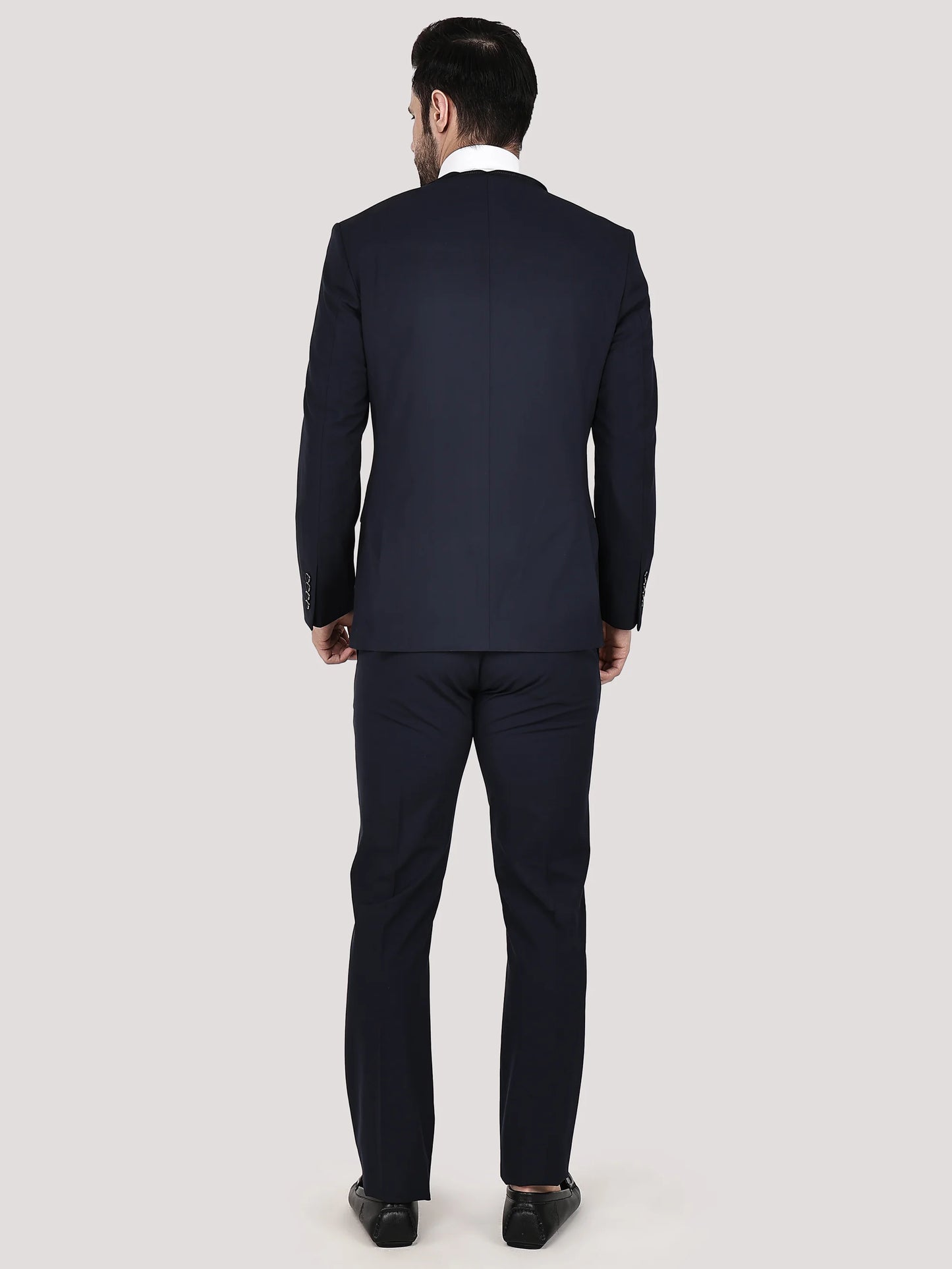 3pc Contrast Reversible Waistcoat Suit