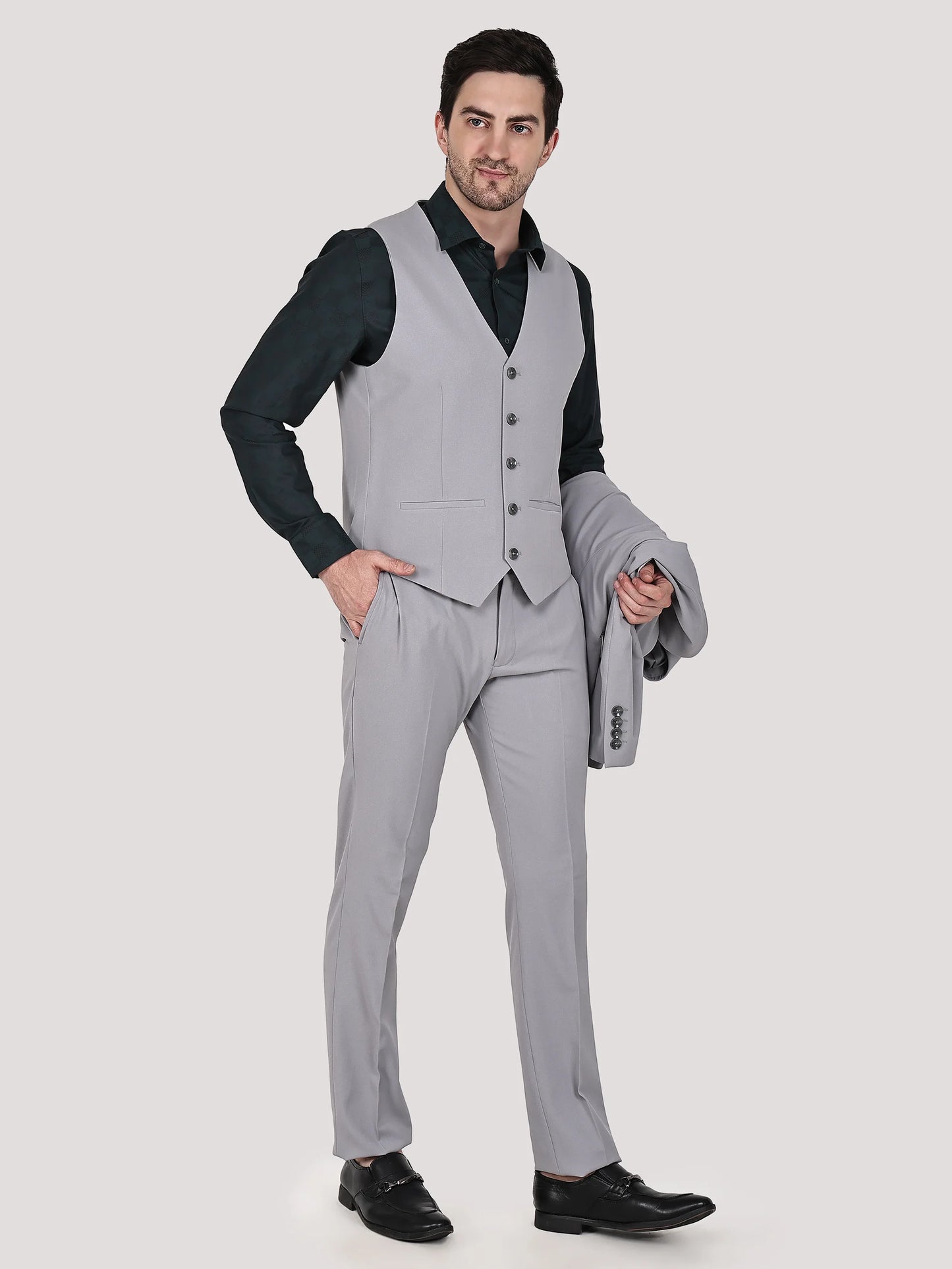 3pc Premium Check Suit