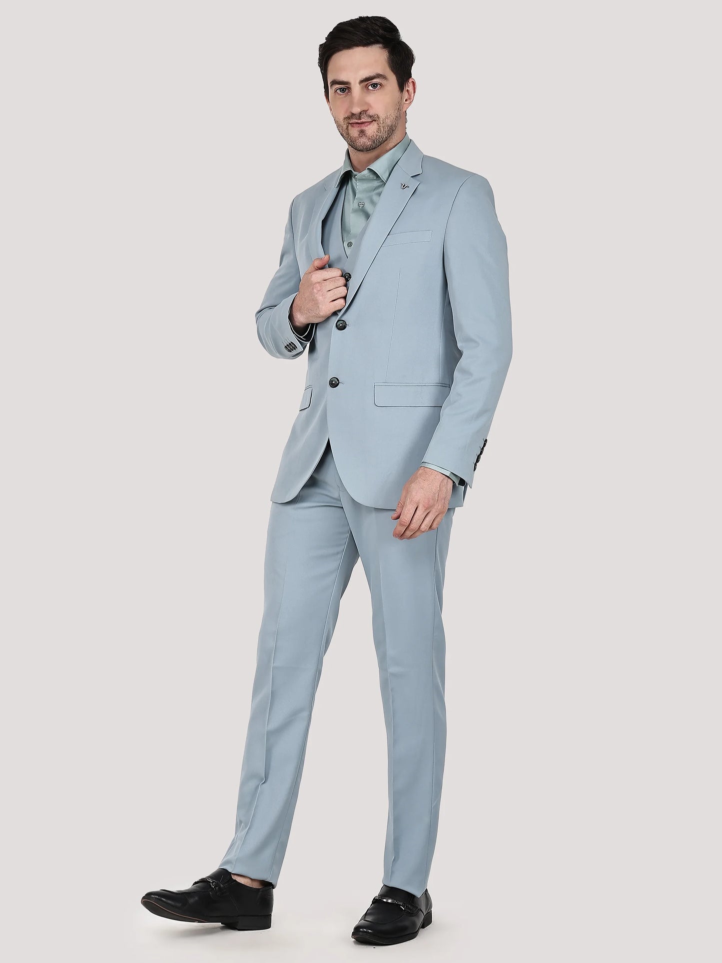 Day Night 3 Pcs Wedding Suit