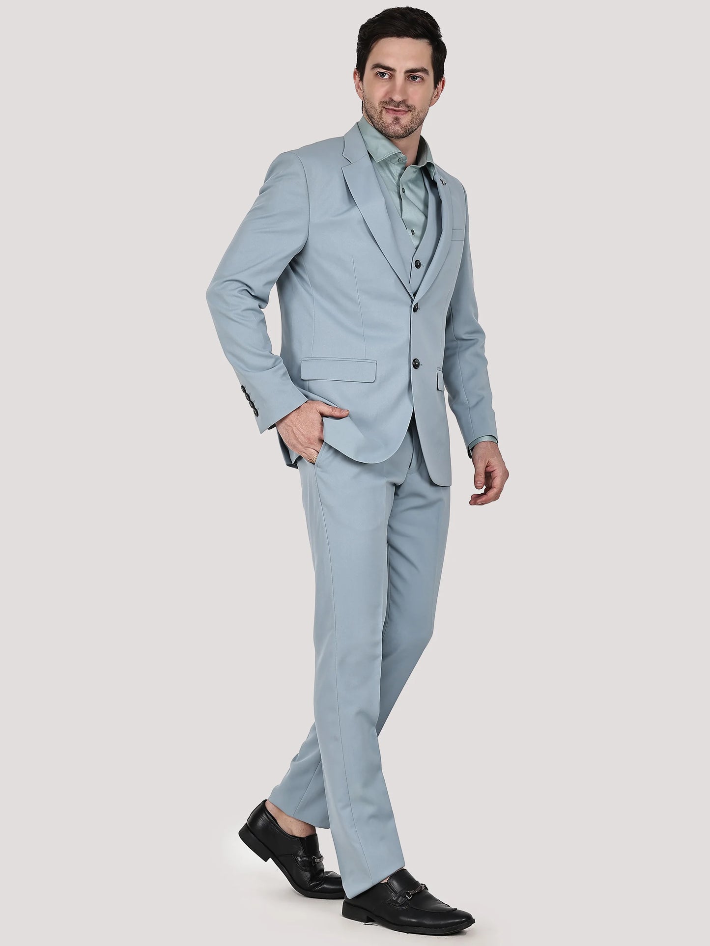 Day Night 3 Pcs Wedding Suit
