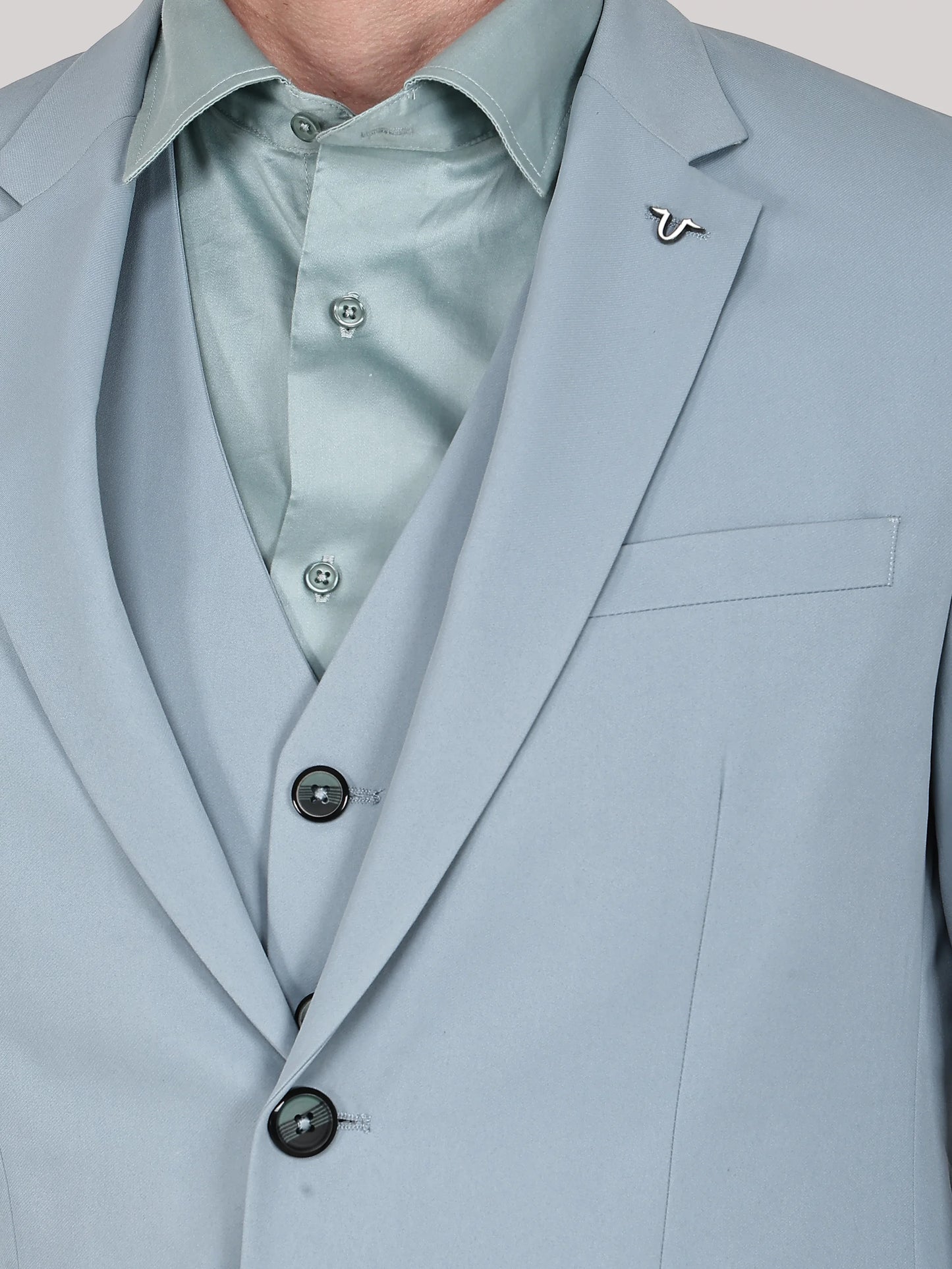 Day Night 3 Pcs Wedding Suit