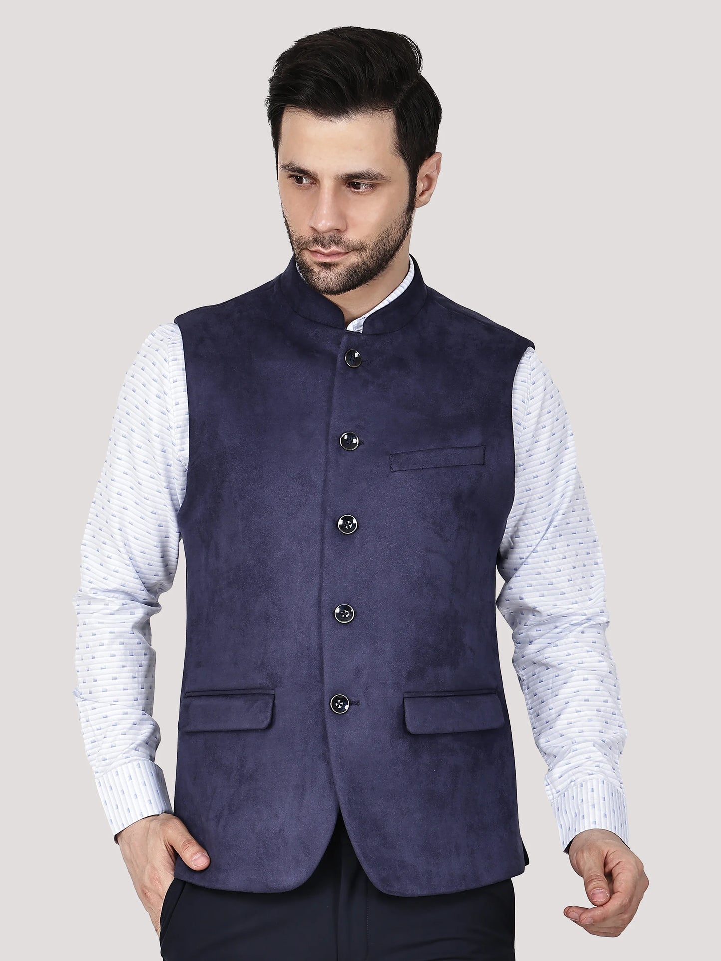 Jaquard Nehru Jacket